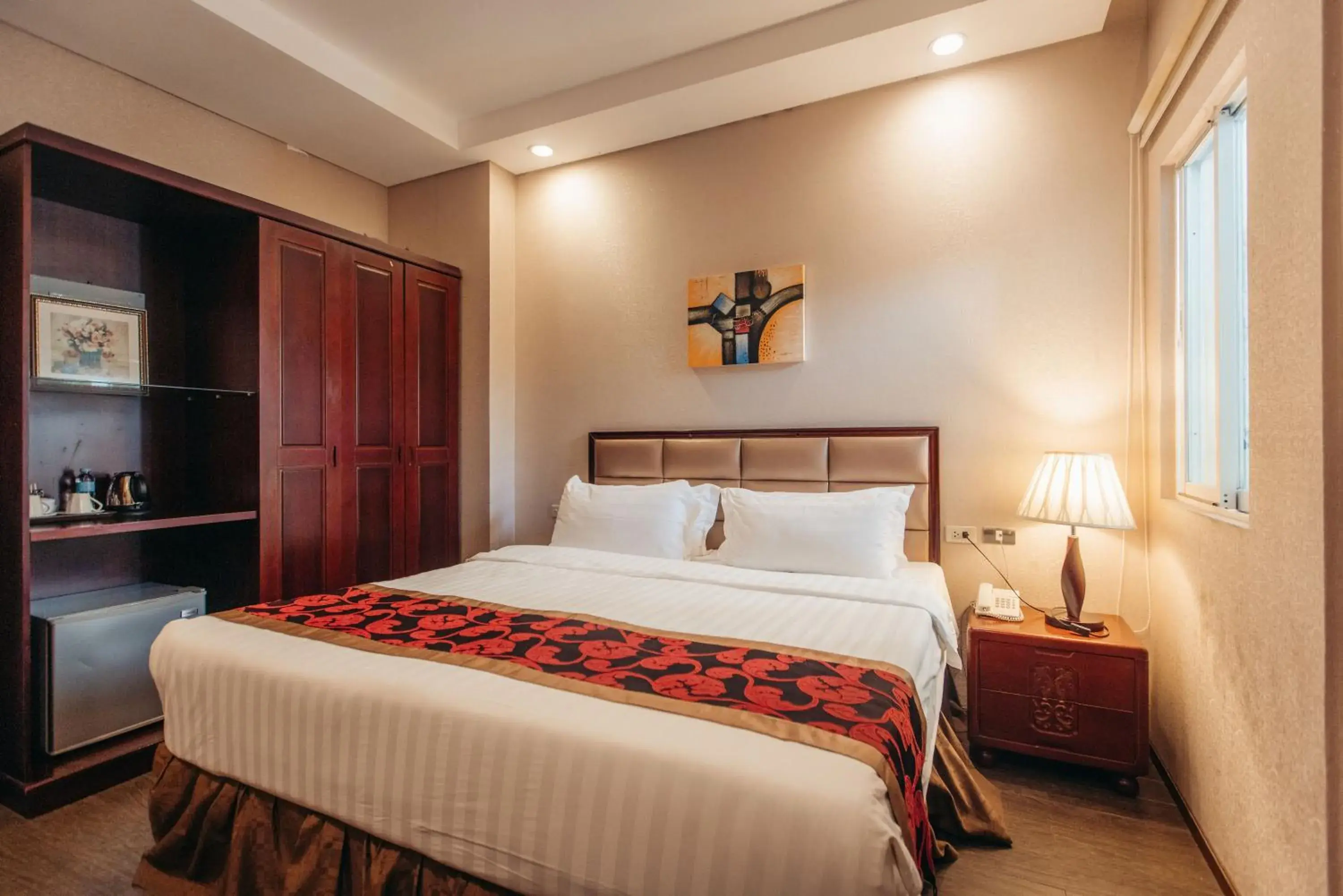 Bed in Palawan Uno Hotel Bed in Palawan Uno Hotel