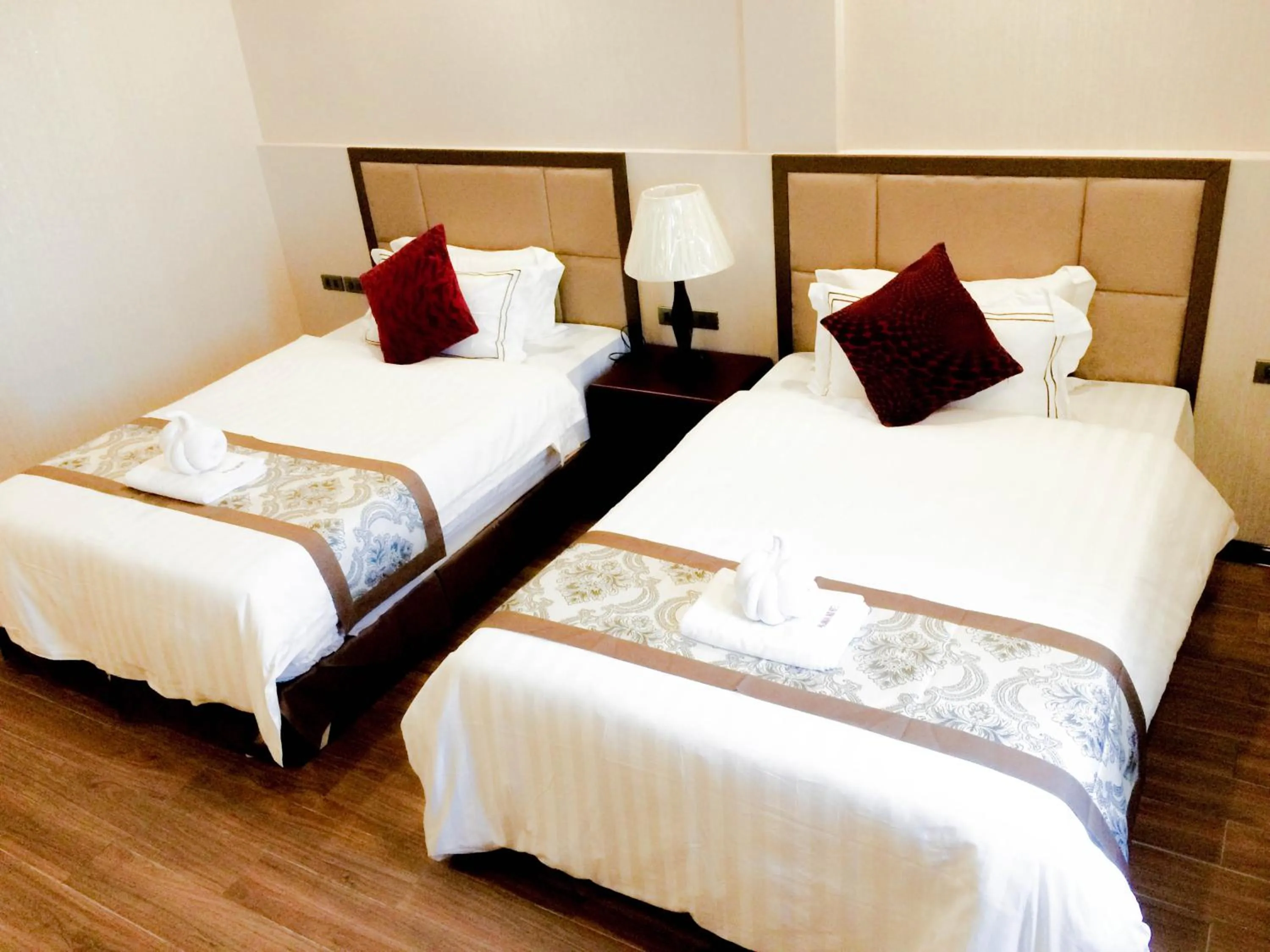 Bedroom, Bed in Palawan Uno Hotel