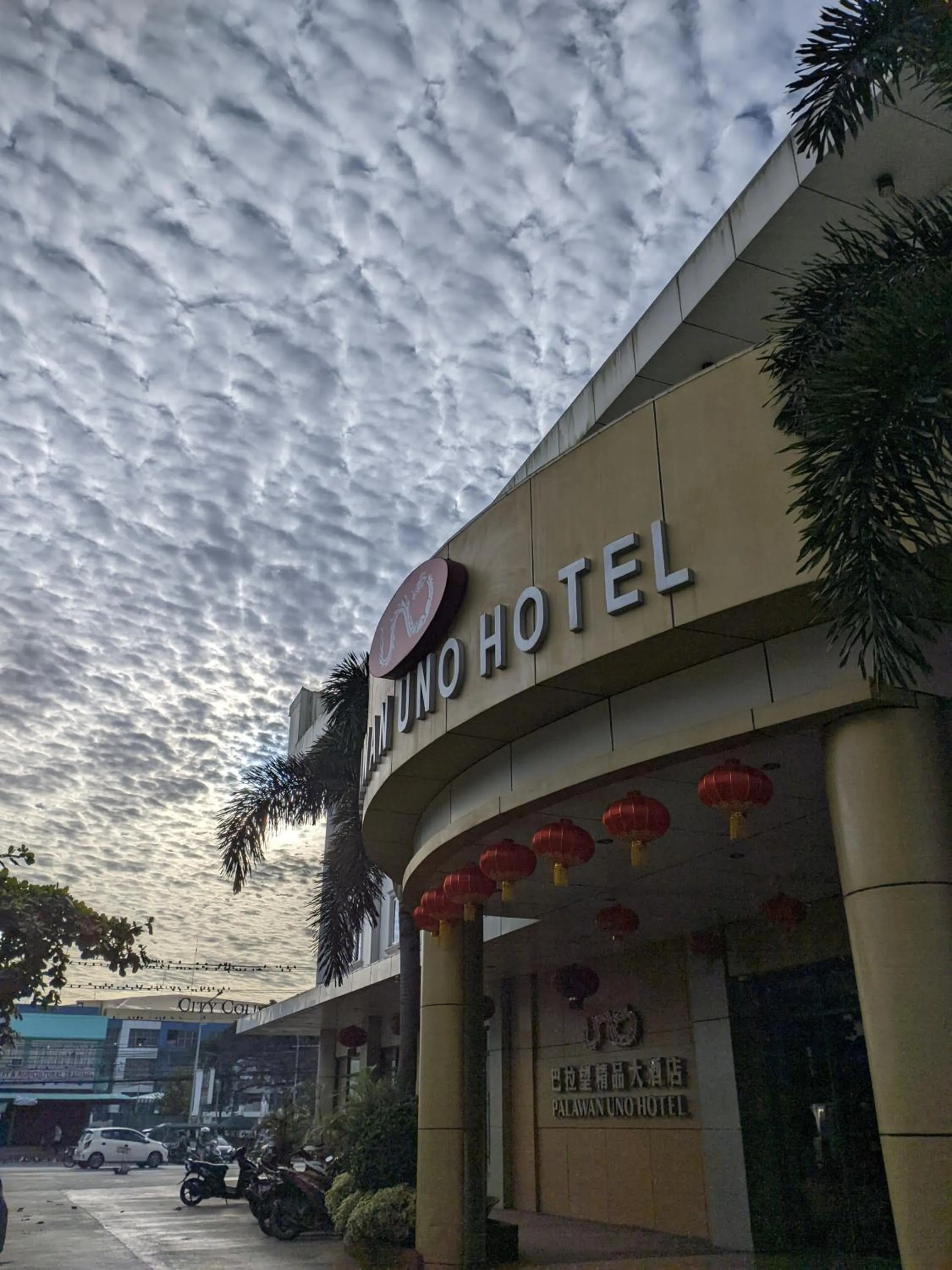 Property building in Palawan Uno Hotel