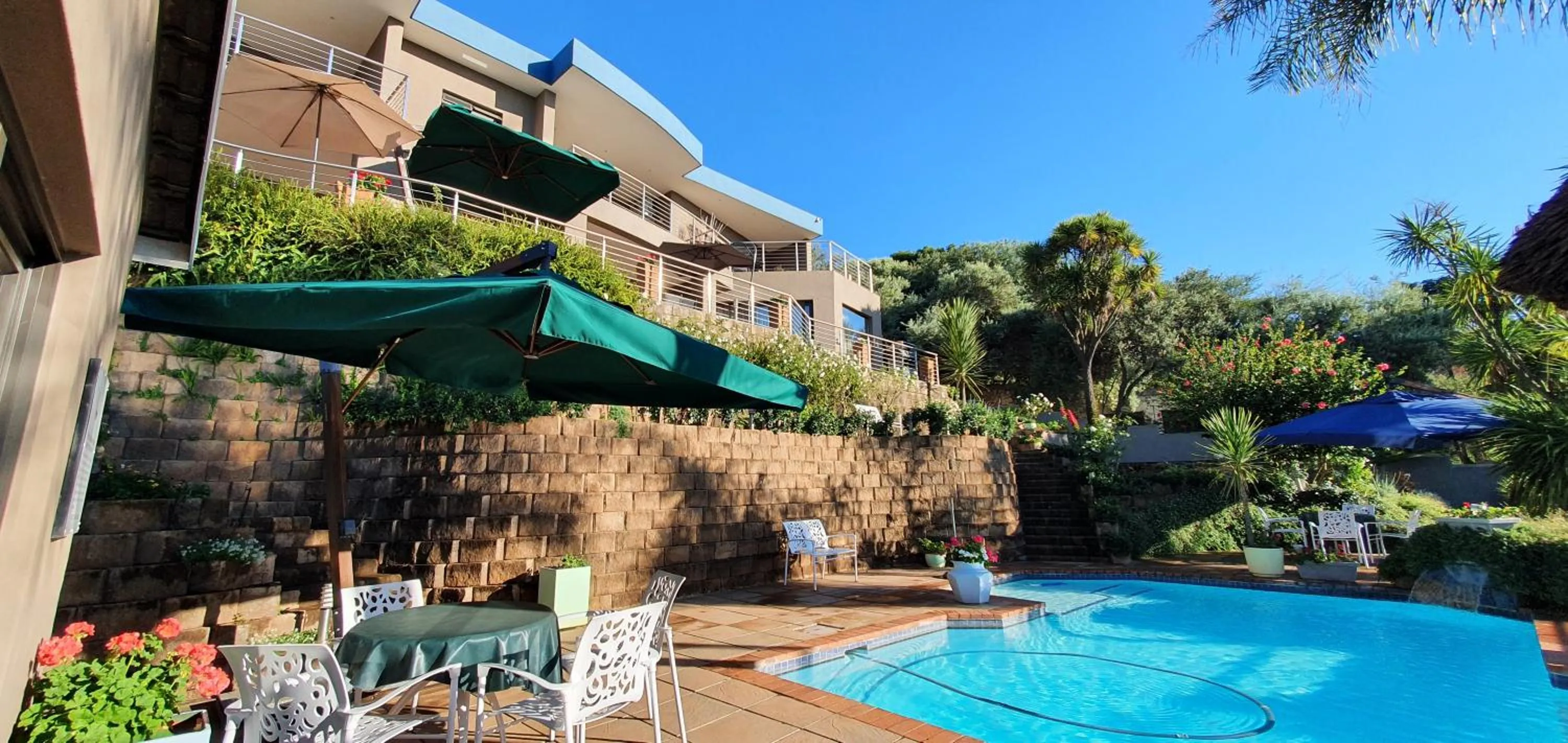 Property building in Over The Moon Guesthouse