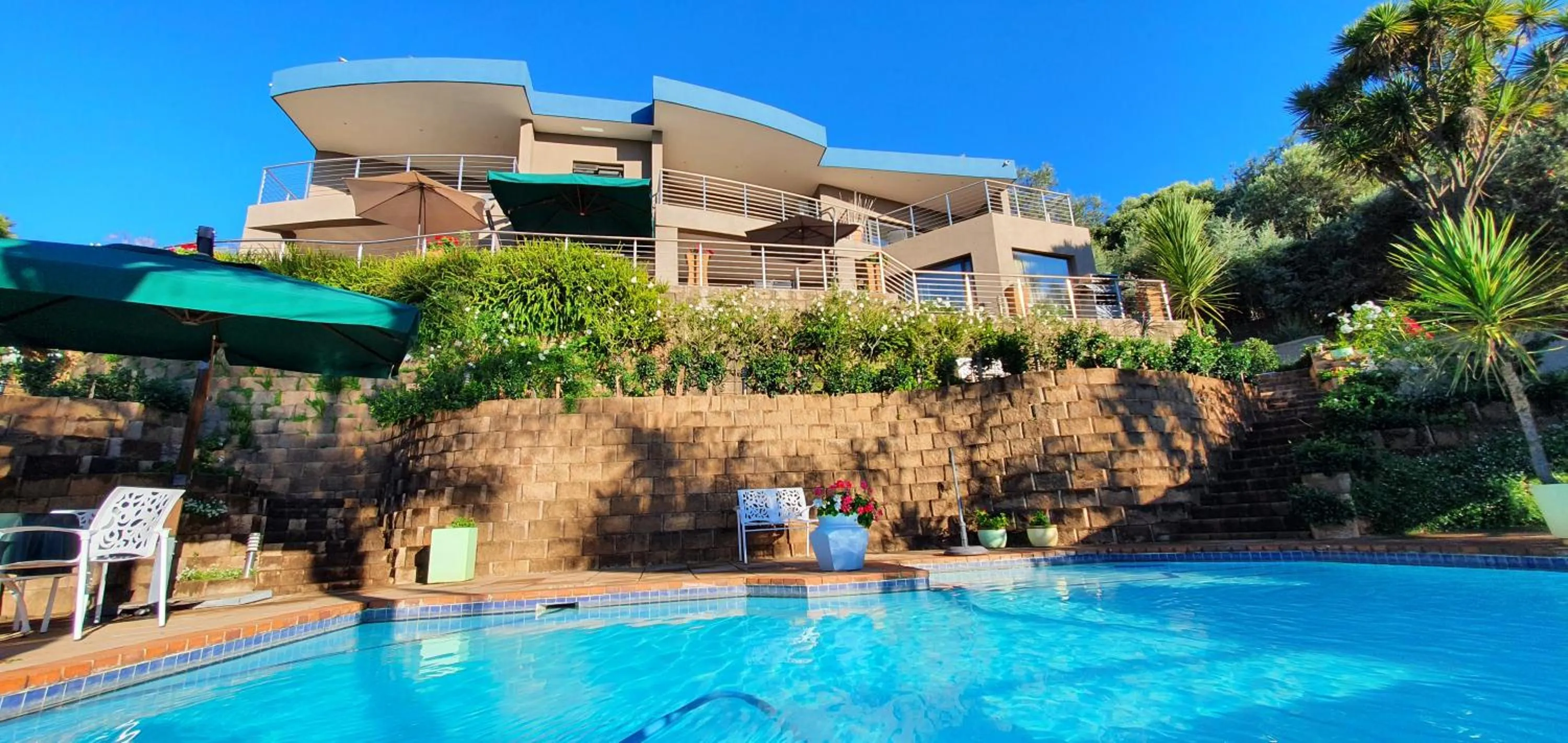 Property building in Over The Moon Guesthouse