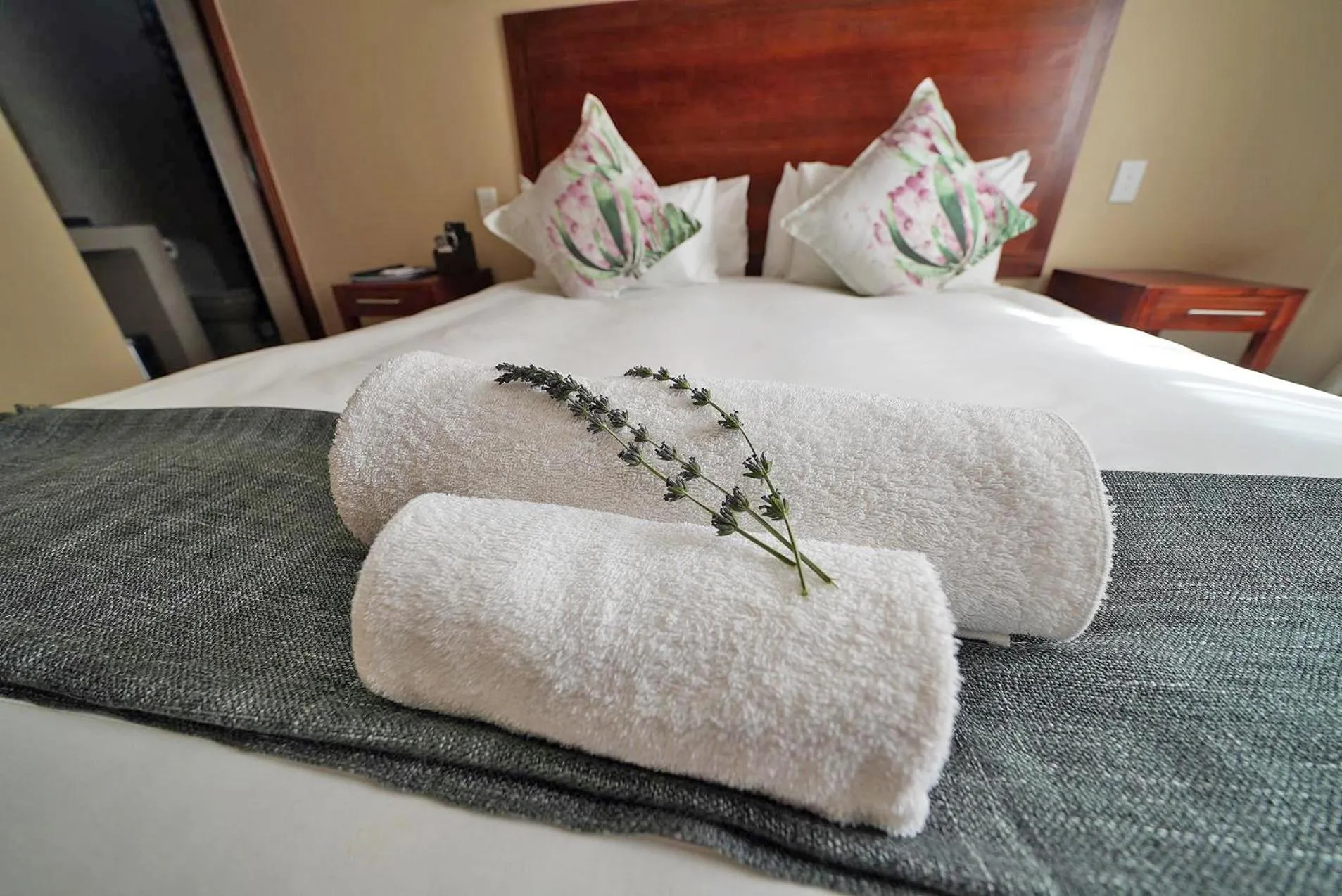 Bed in Over The Moon Guesthouse