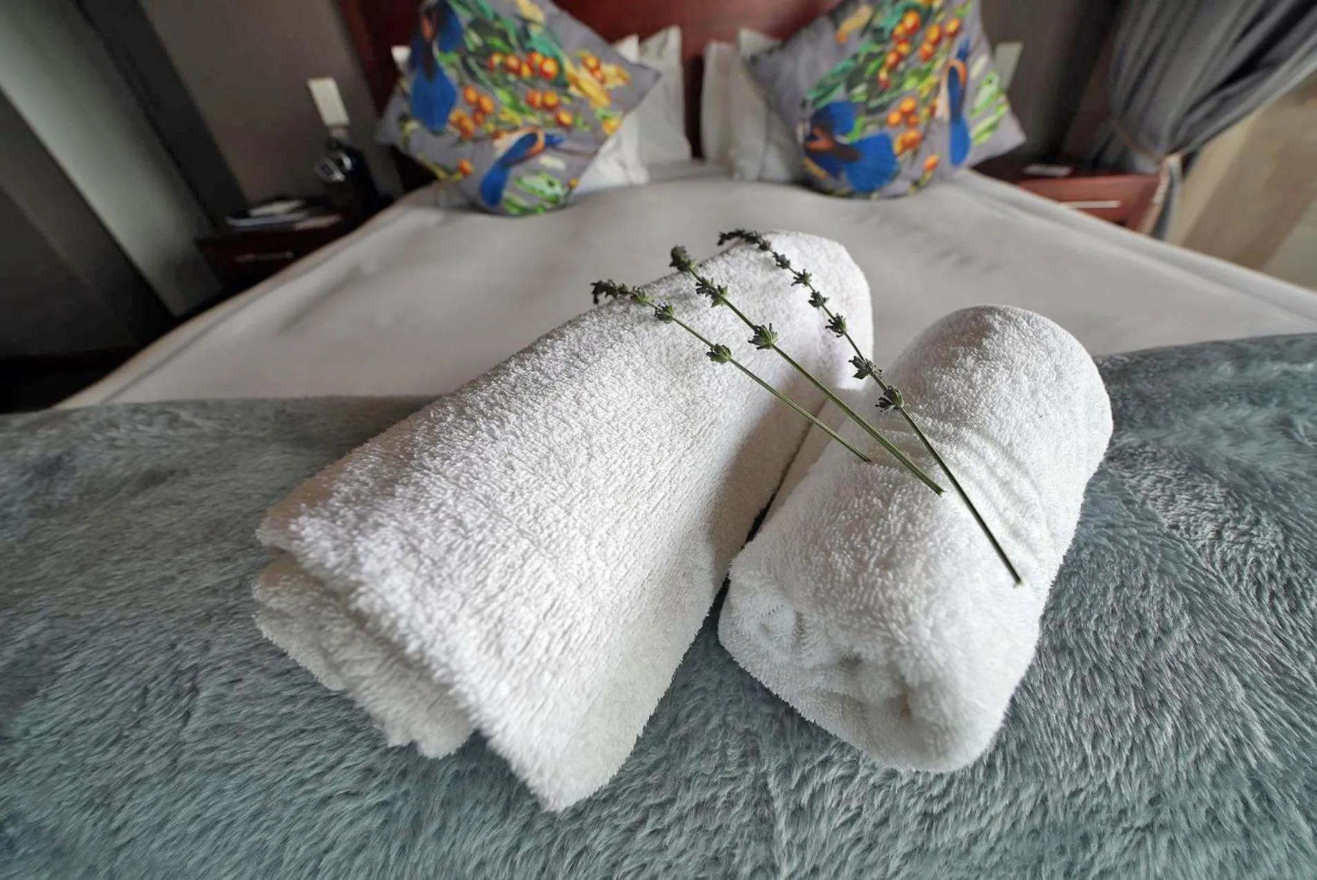 Bed in Over The Moon Guesthouse