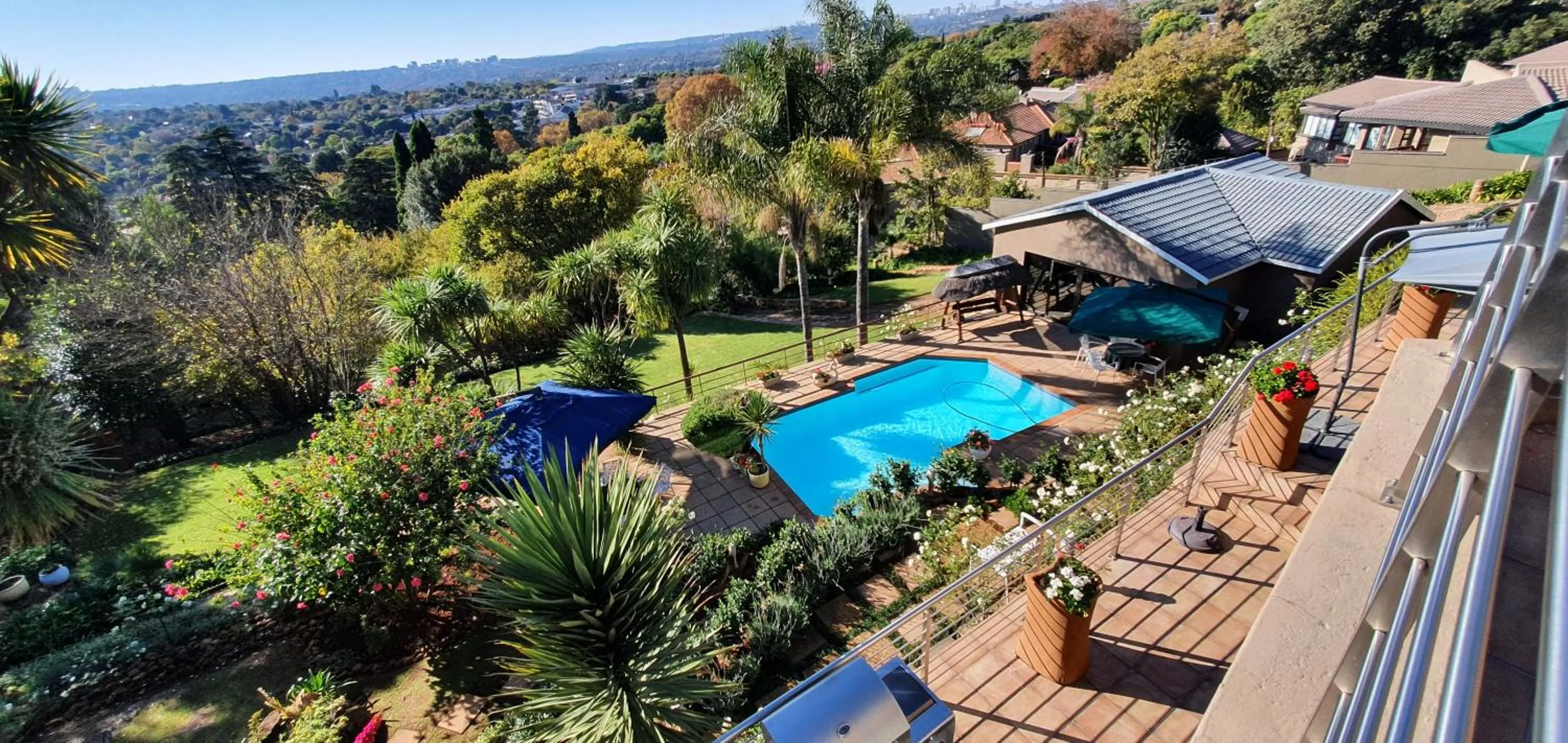 Property building in Over The Moon Guesthouse