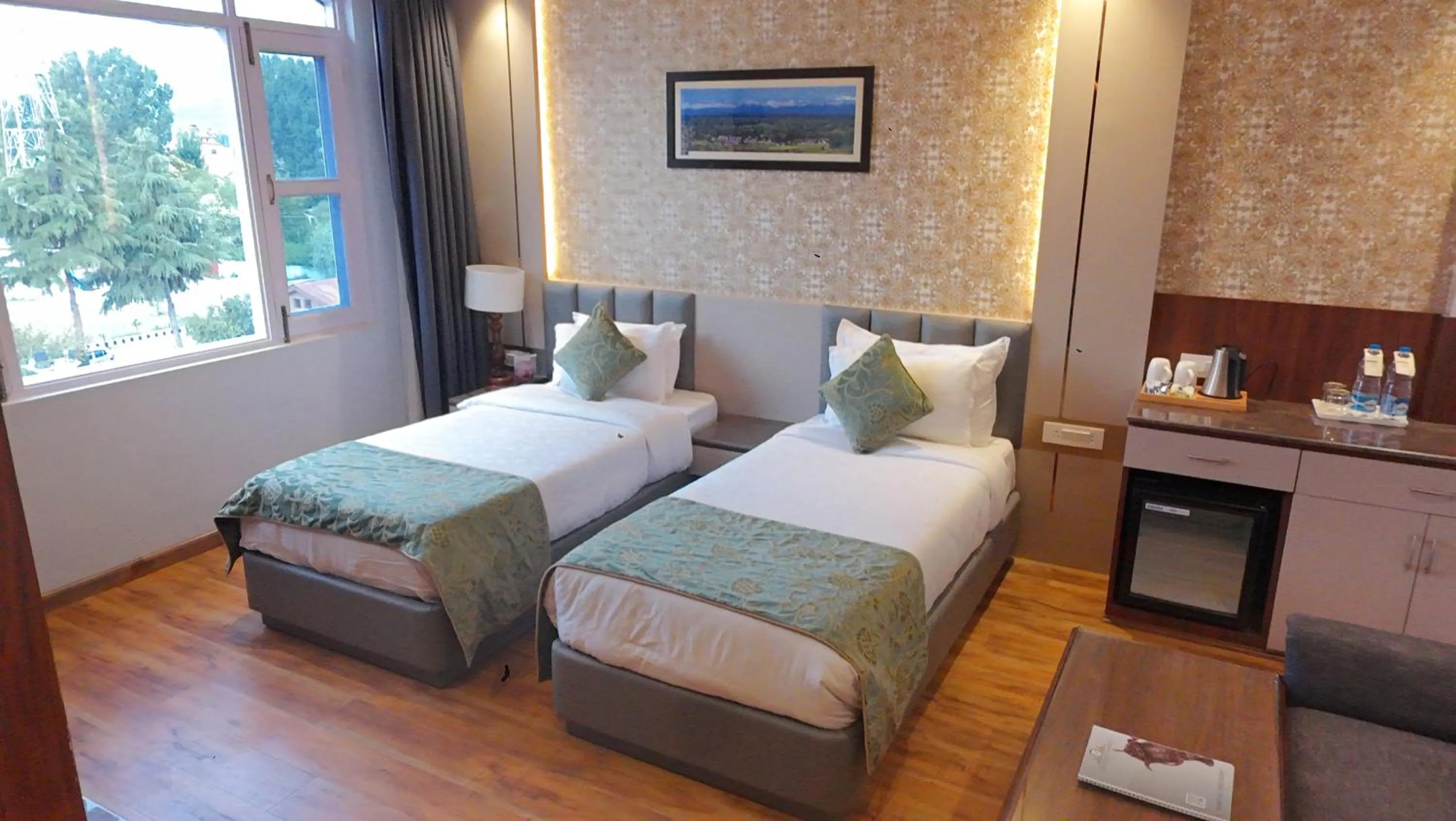 Bed in The Grand Mamta