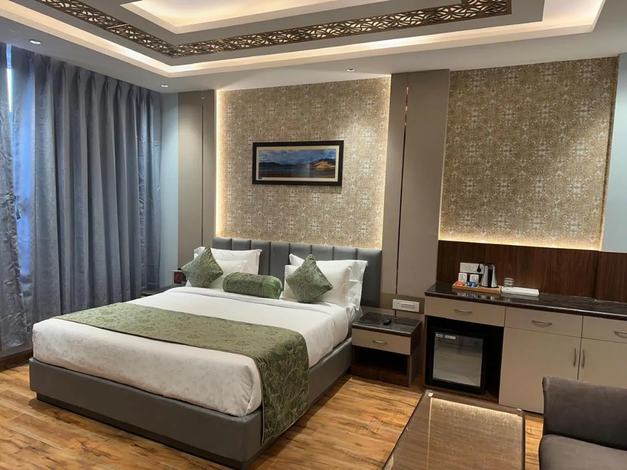 Bed in The Grand Mamta