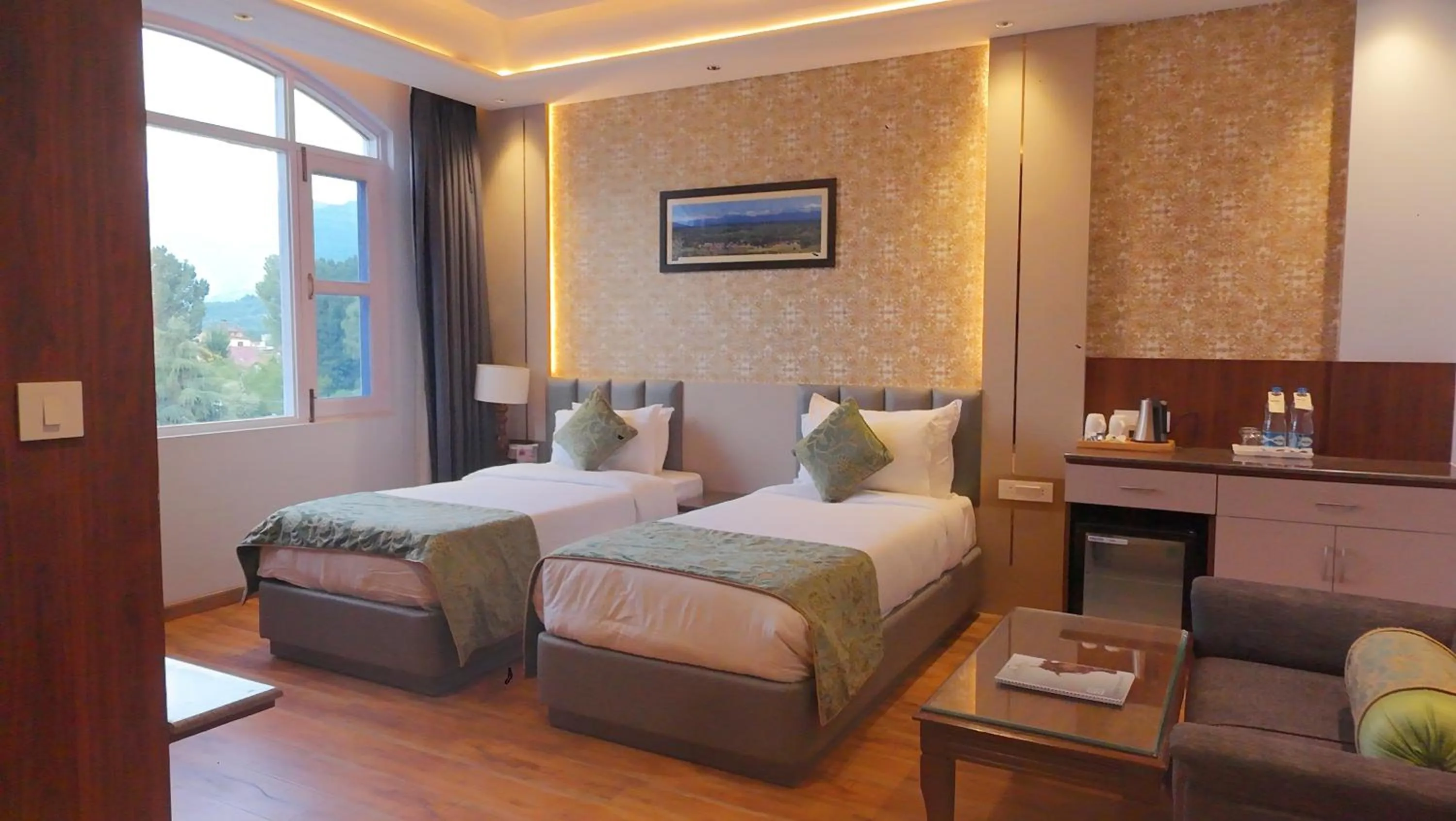 Bed in The Grand Mamta