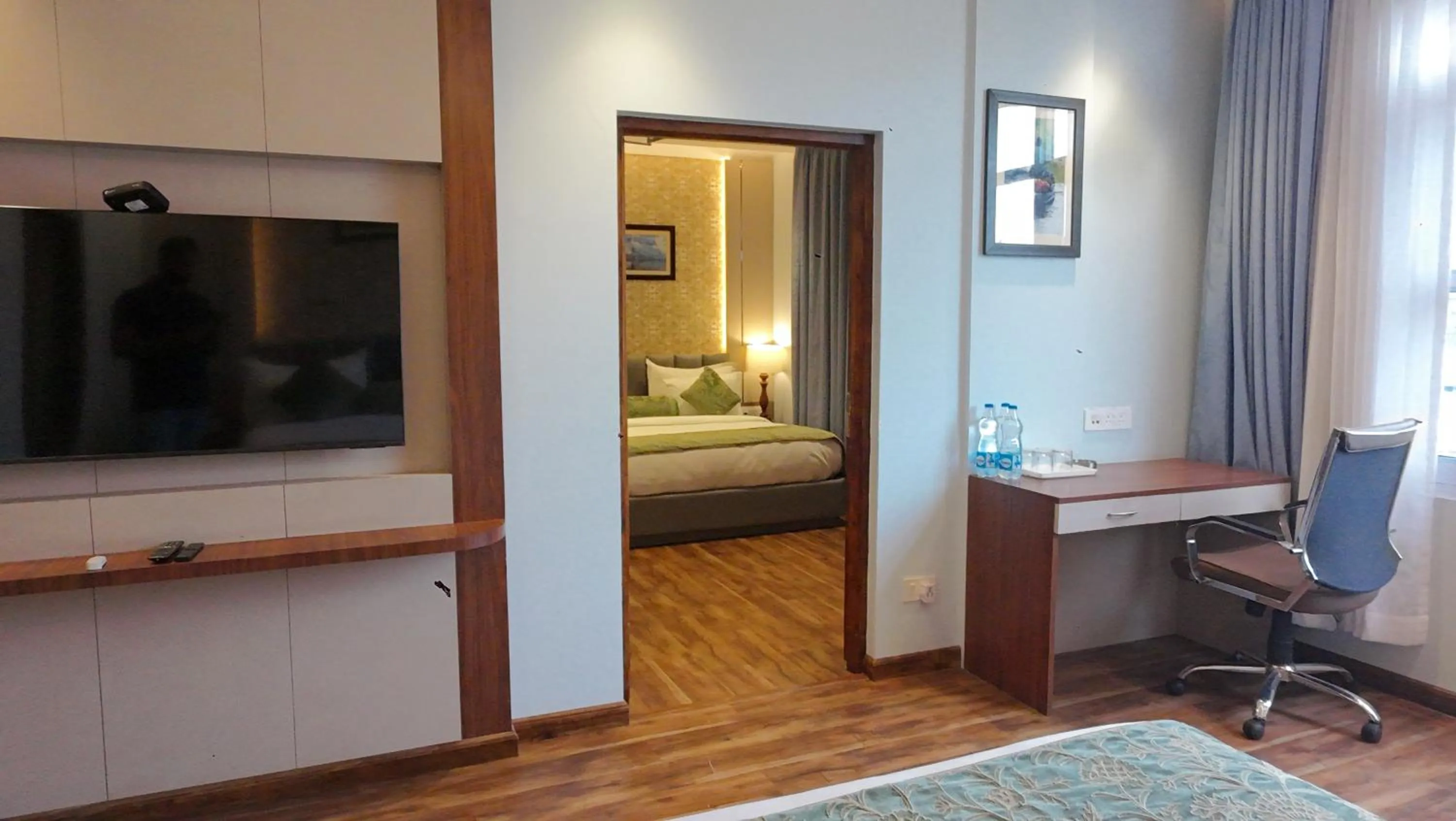 Bed in The Grand Mamta