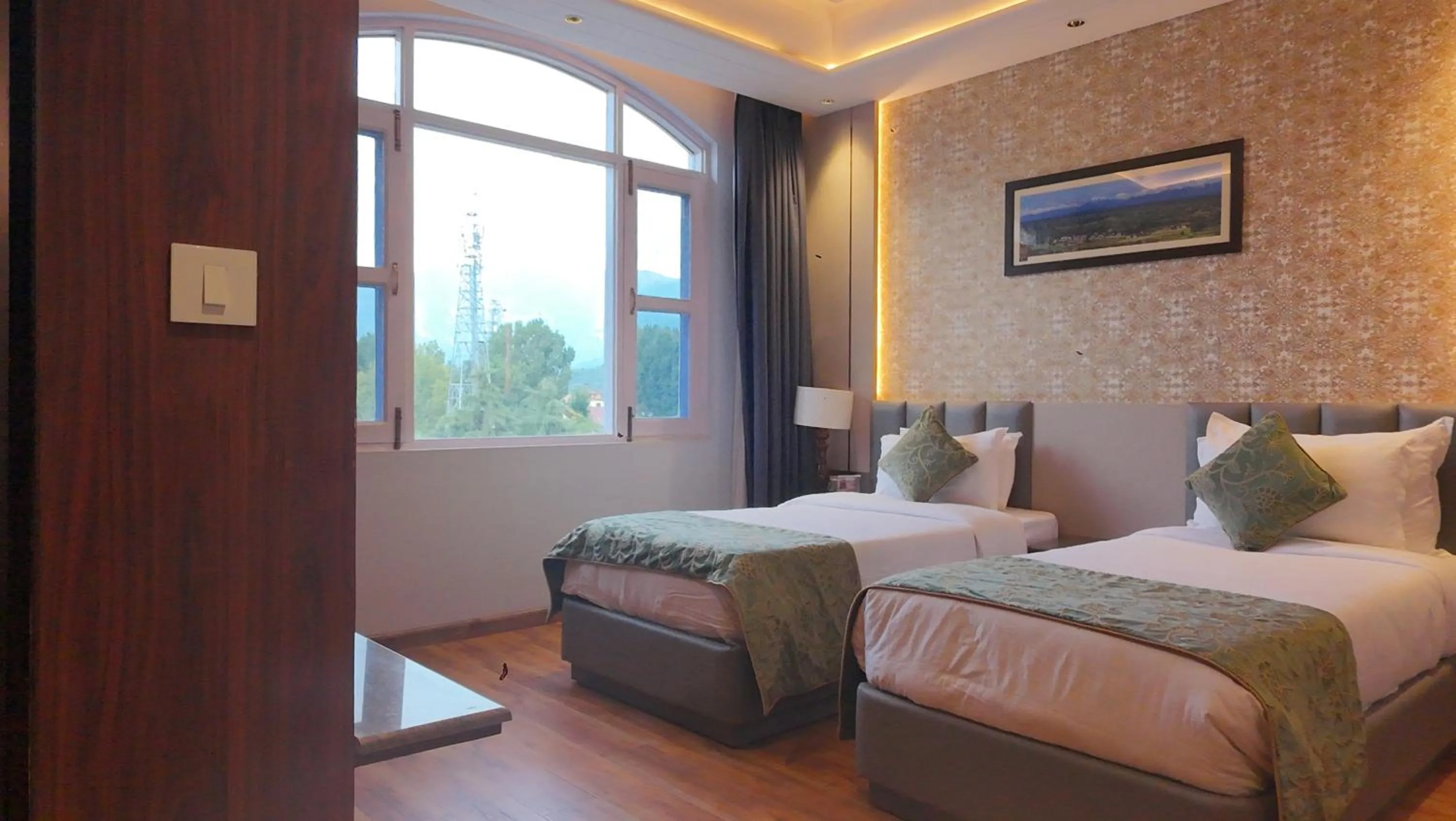 Bed in The Grand Mamta