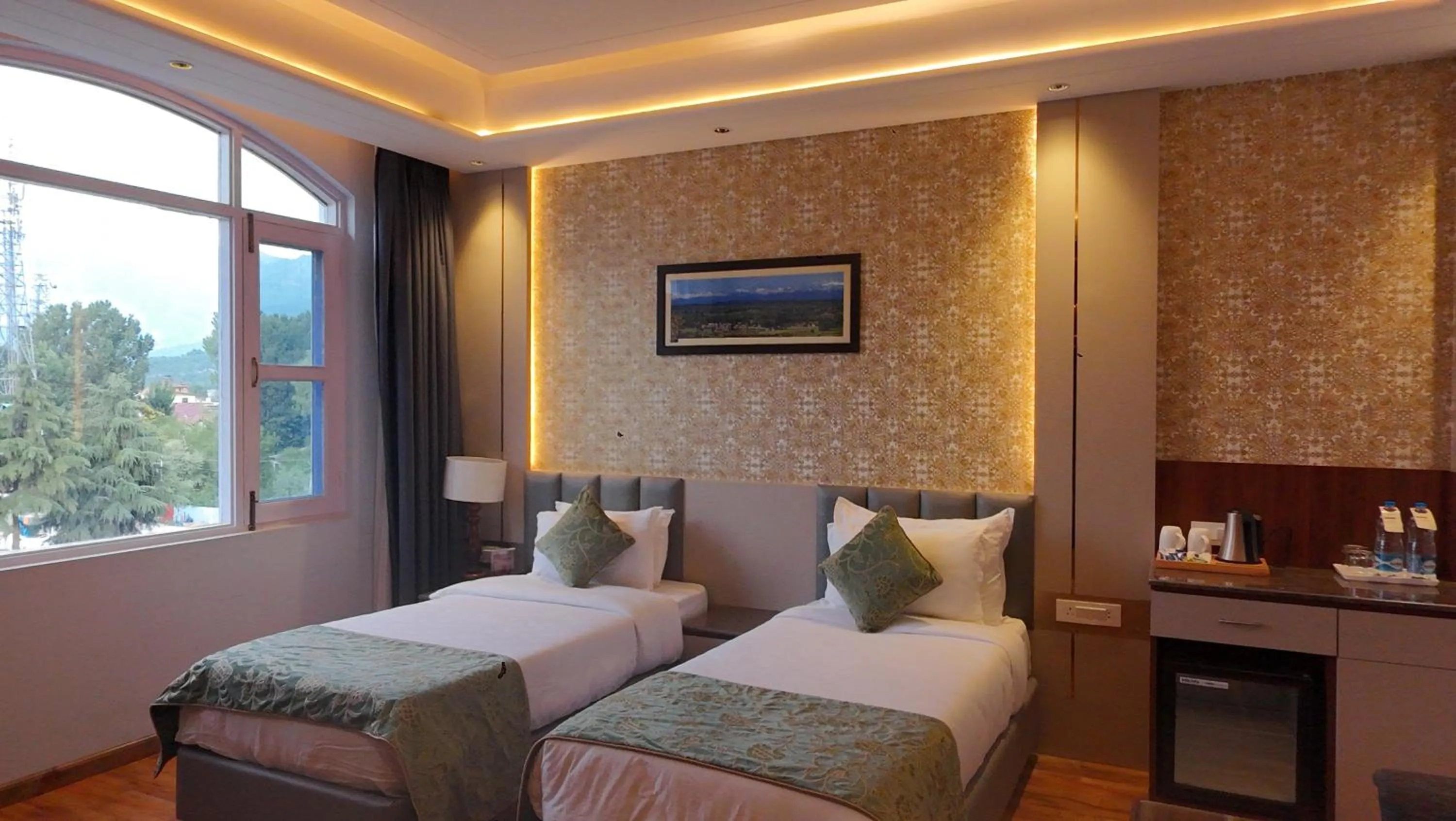 Bed in The Grand Mamta