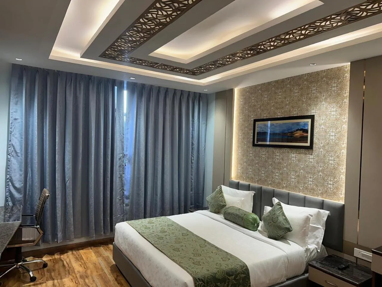 Bed in The Grand Mamta