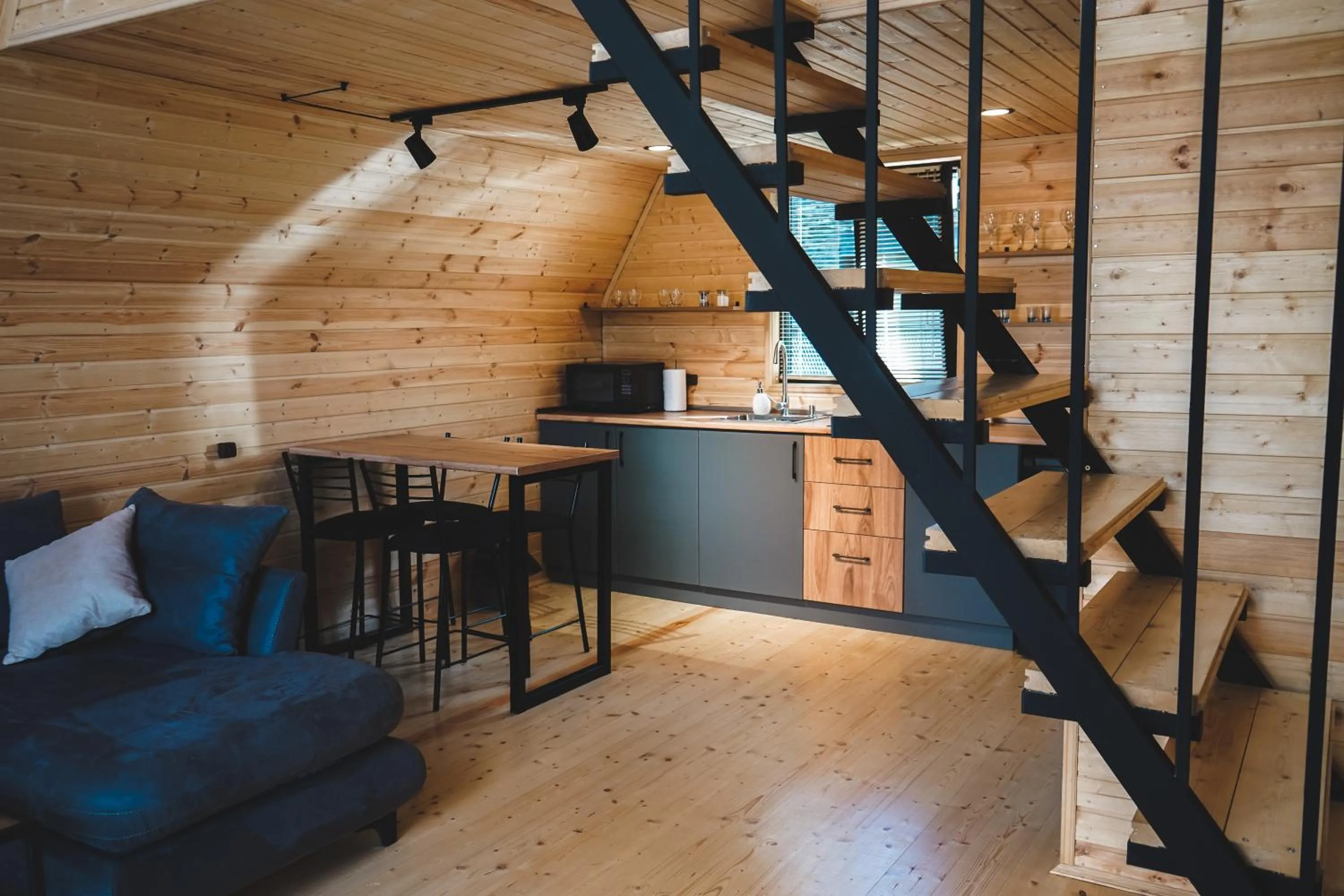 Kitchen or kitchenette in Misty Rocks Kazbegi