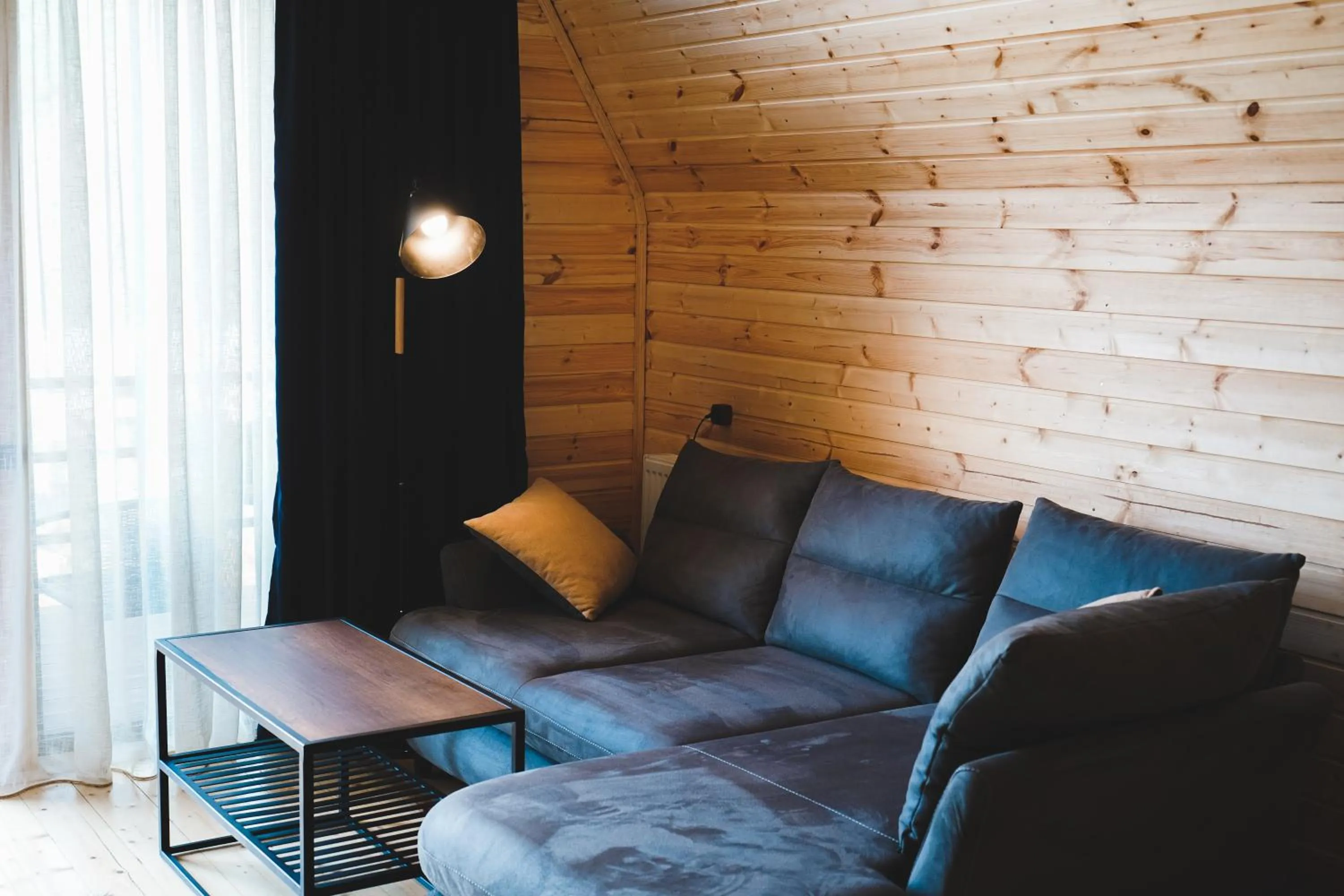Living room in Misty Rocks Kazbegi