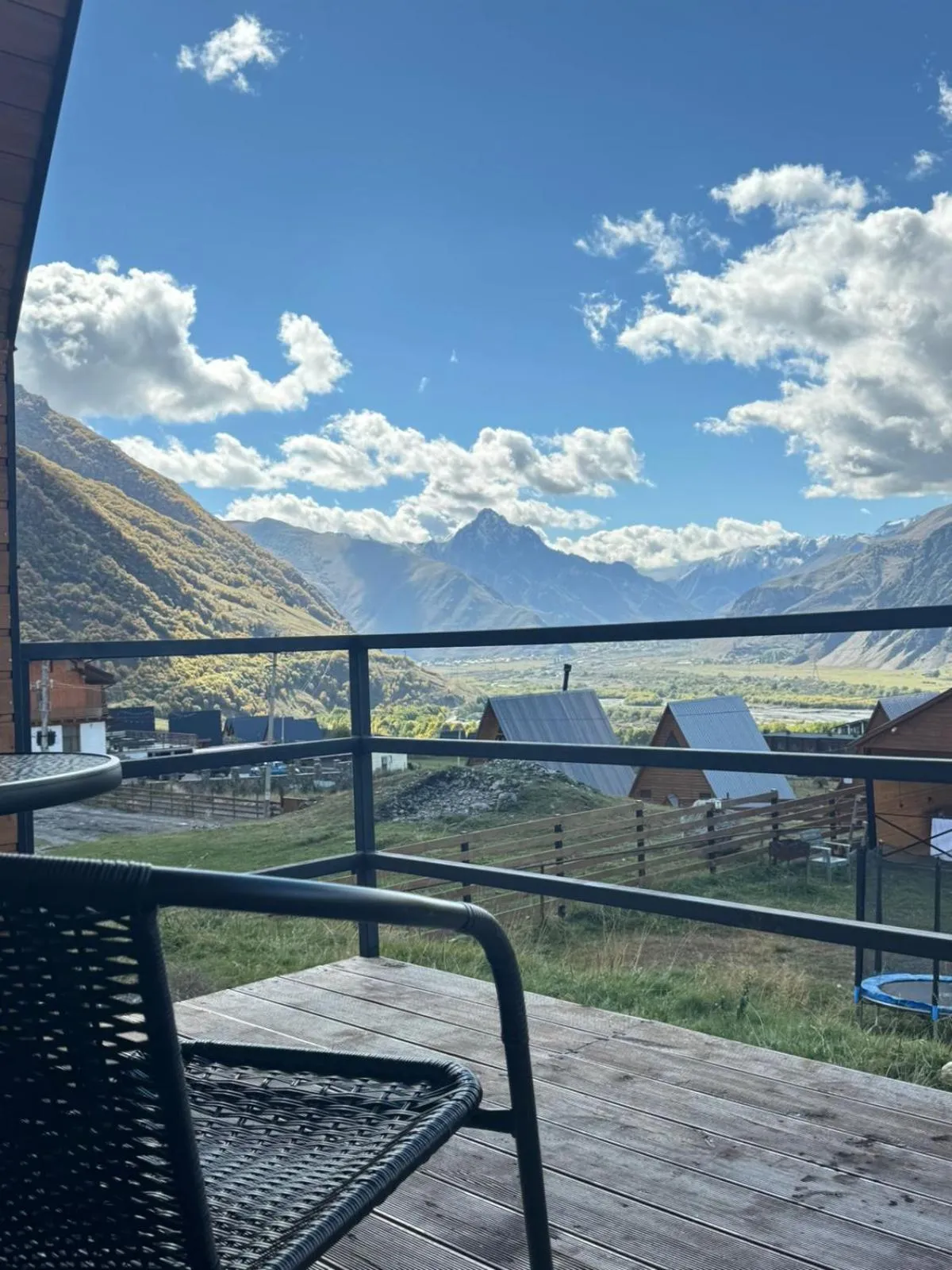 Natural landscape in Misty Rocks Kazbegi