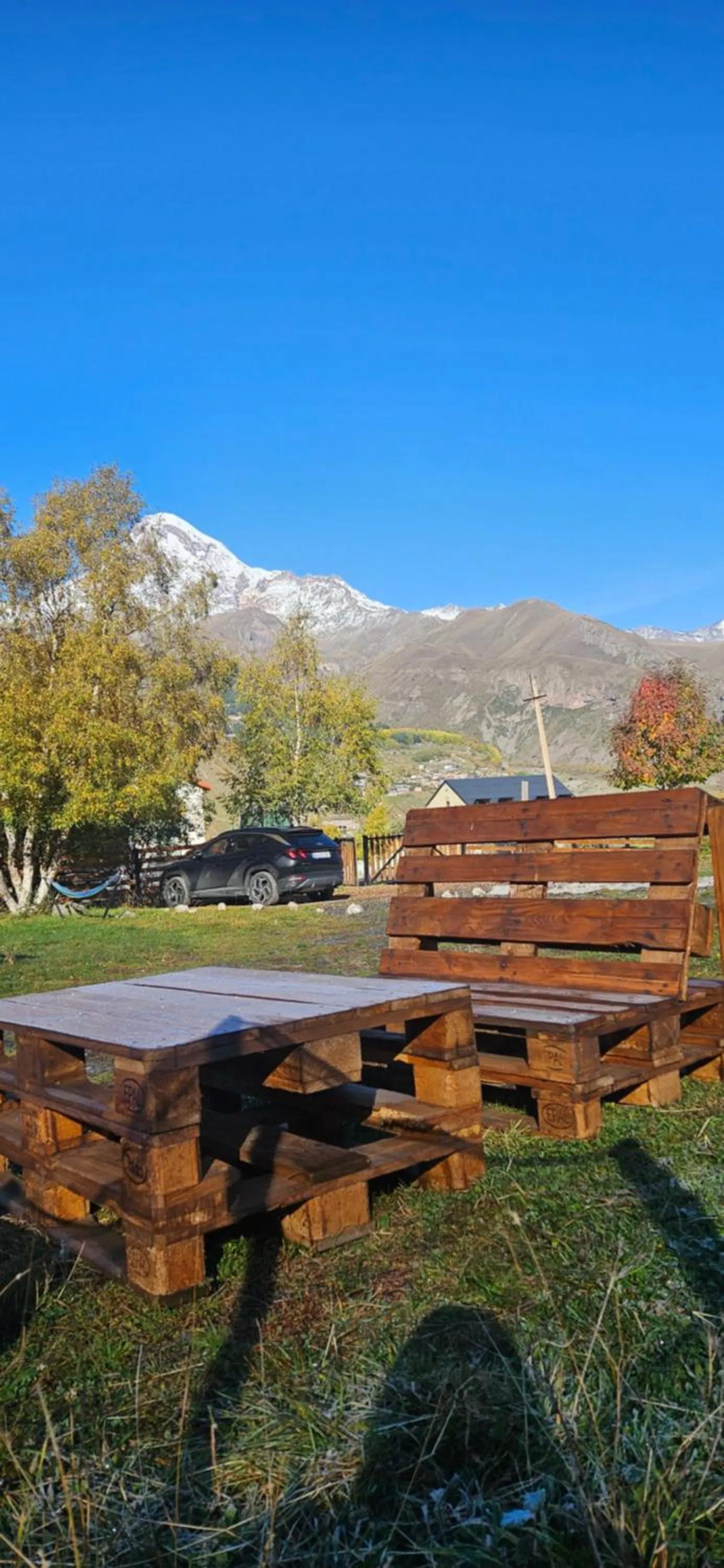 Natural landscape in Misty Rocks Kazbegi