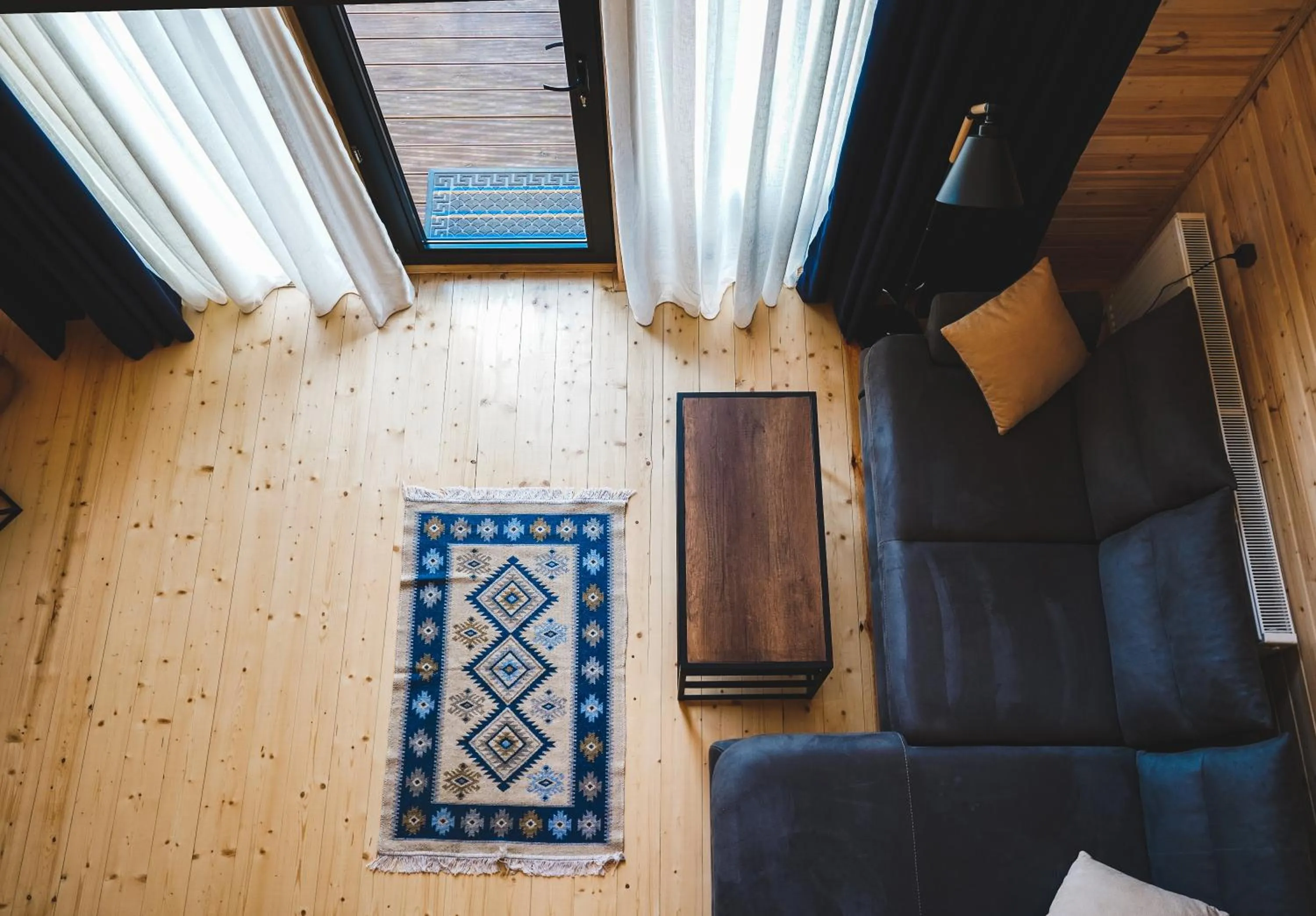 Living room in Misty Rocks Kazbegi