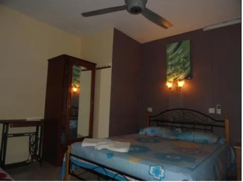 Bed in Tyvabro Guesthouse