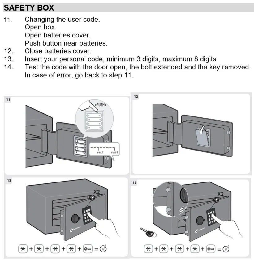 safe in Mi Casita De Garraf