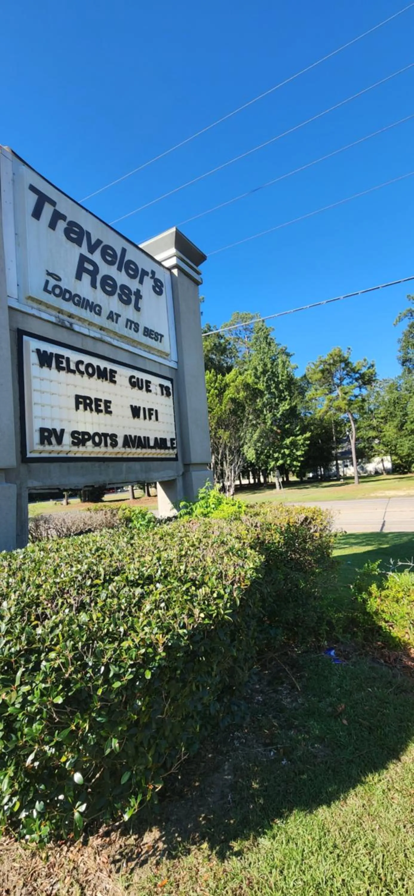 Property building in Travelers Rest Motel