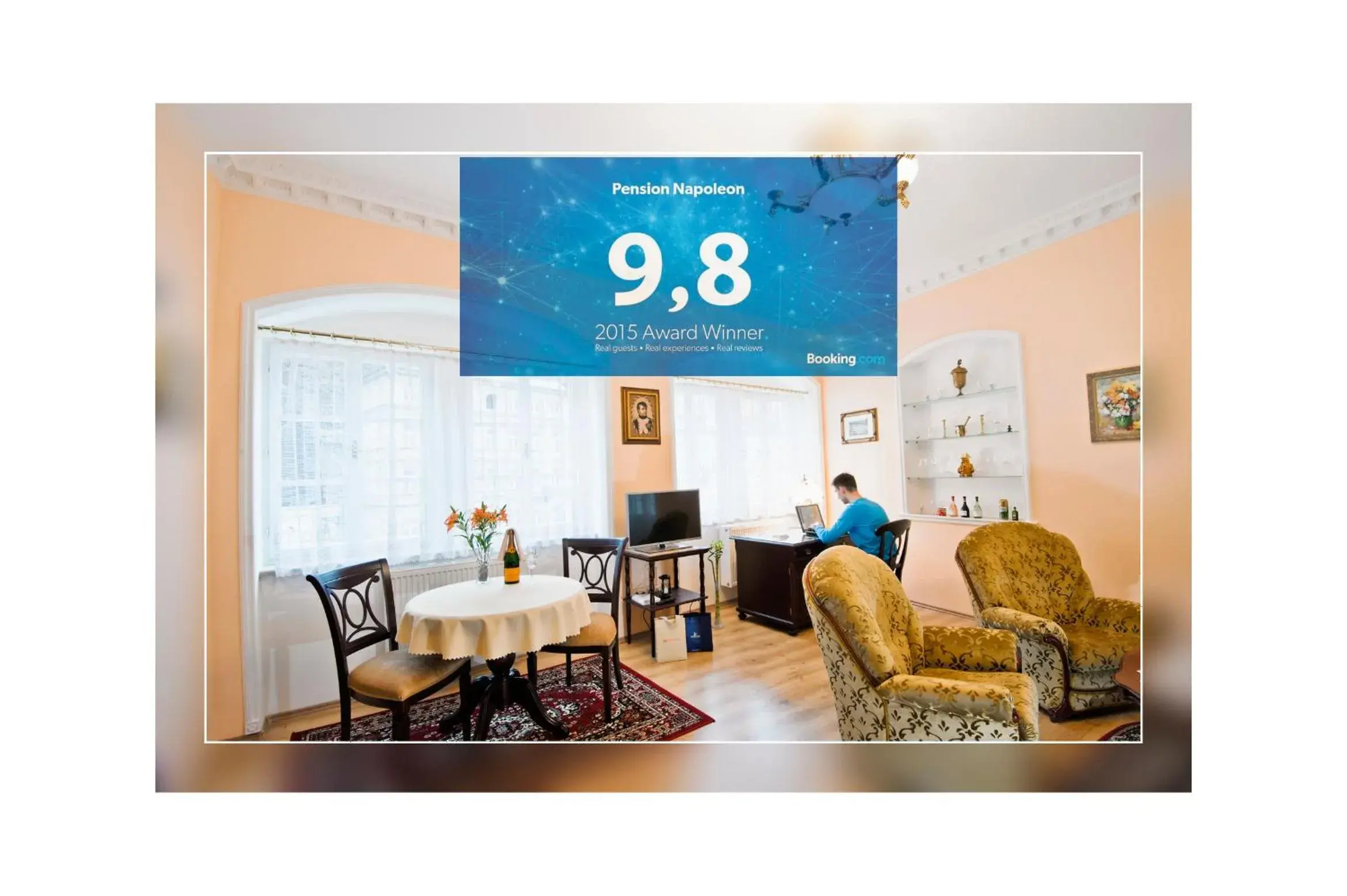 Executive One-Bedroom Suite - single occupancy in Pension Napoleon Executive One-Bedroom Suite - single occupancy in Pension Napoleon