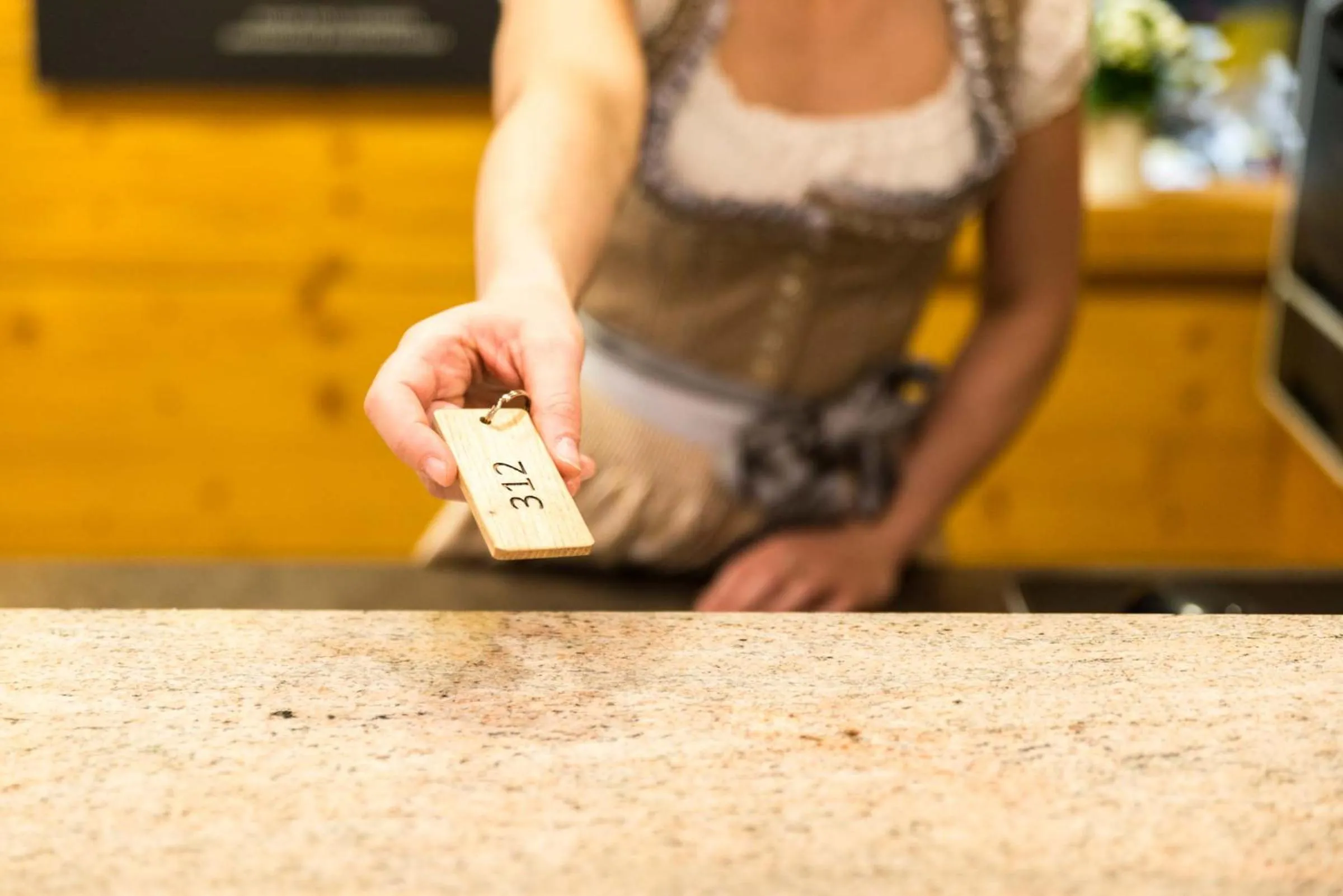 Lobby or reception in Hotel Restaurant Sonne