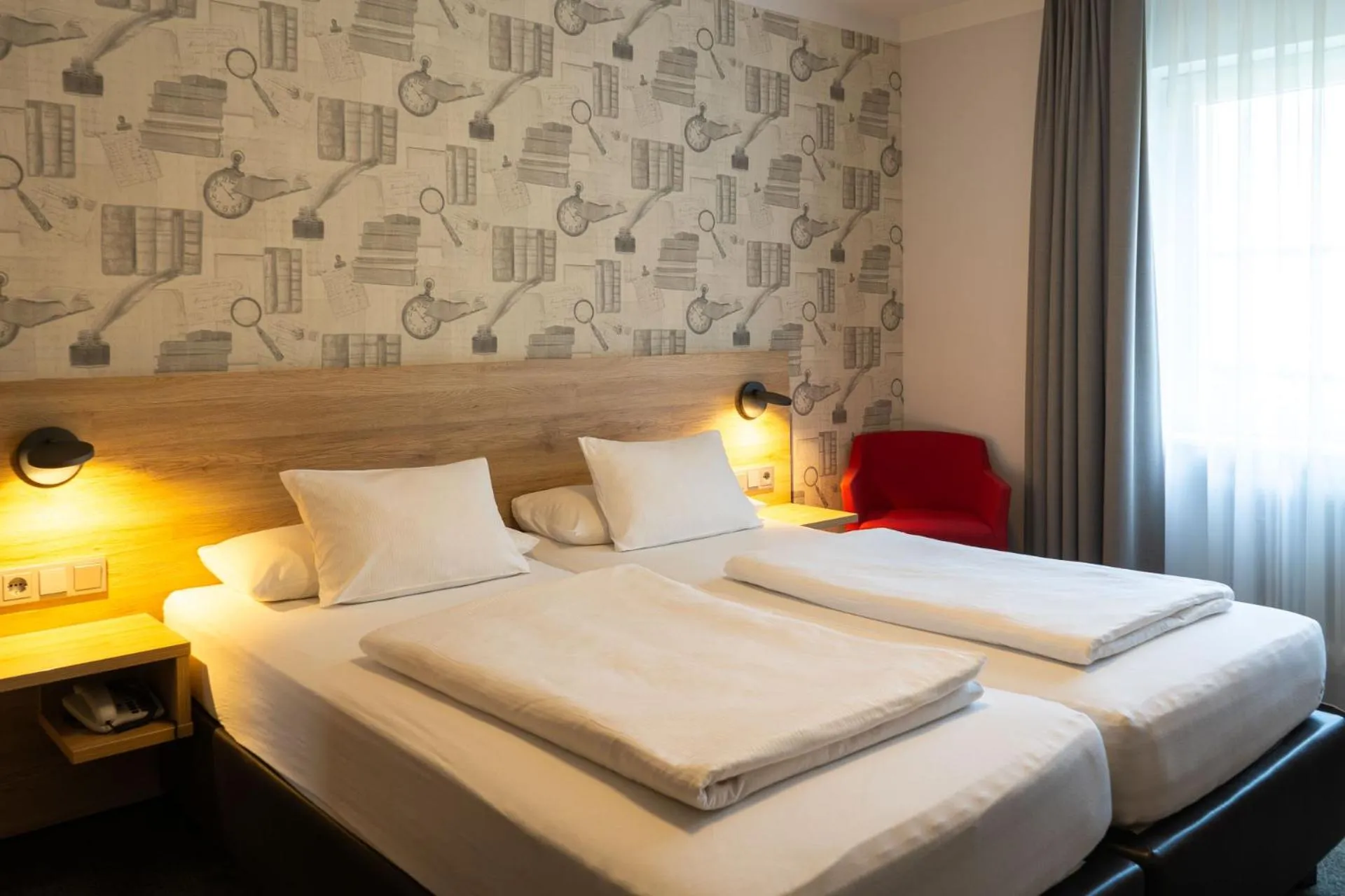 Photo of the whole room, Bed in Hotel Restaurant Sonne