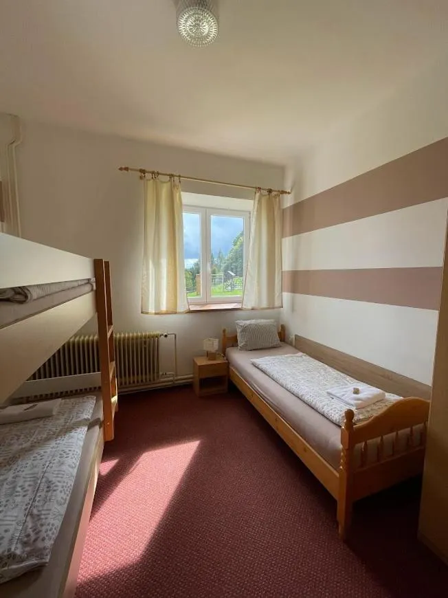 Bed in Hotel Rohanov