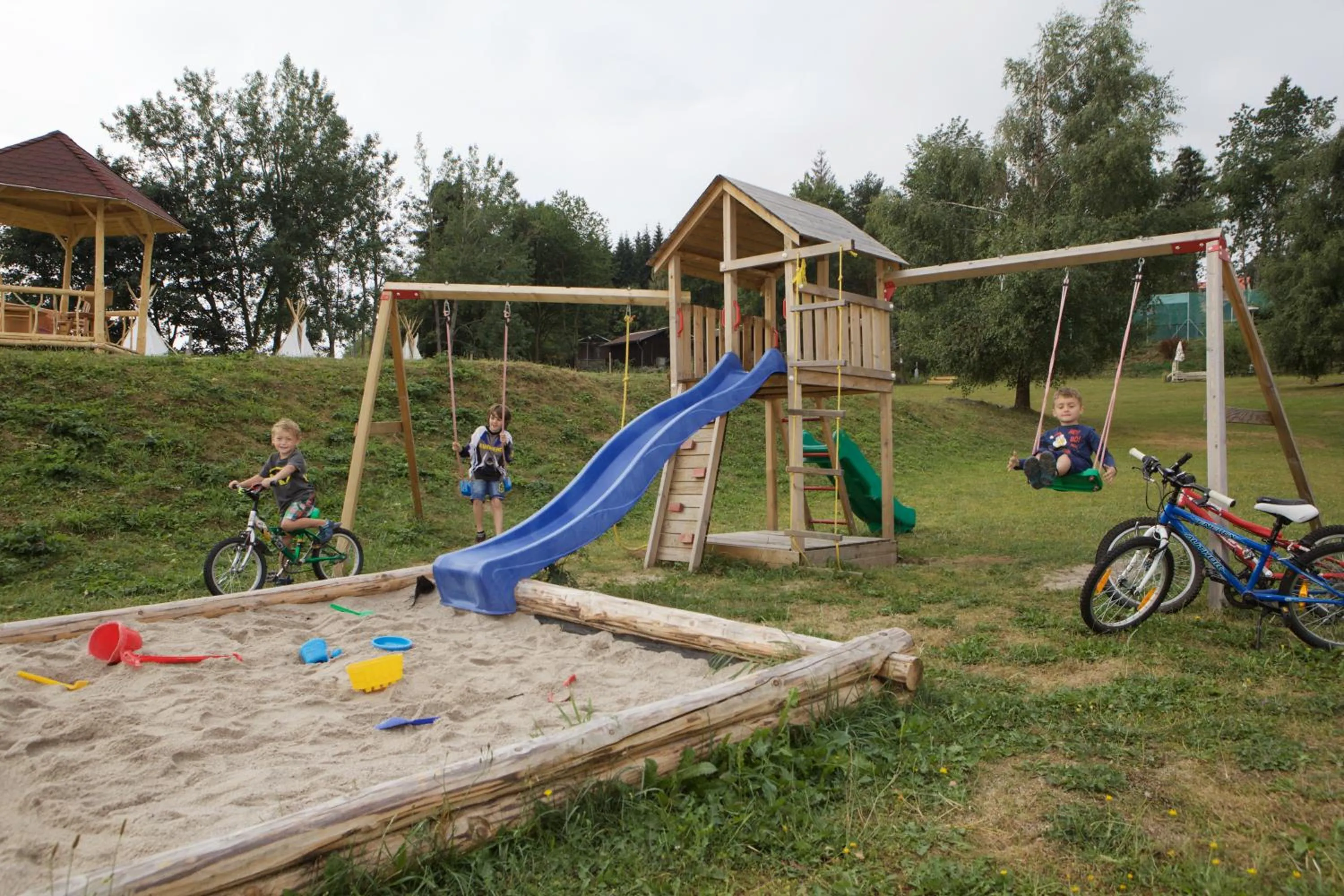 Children play ground in Hotel Rohanov