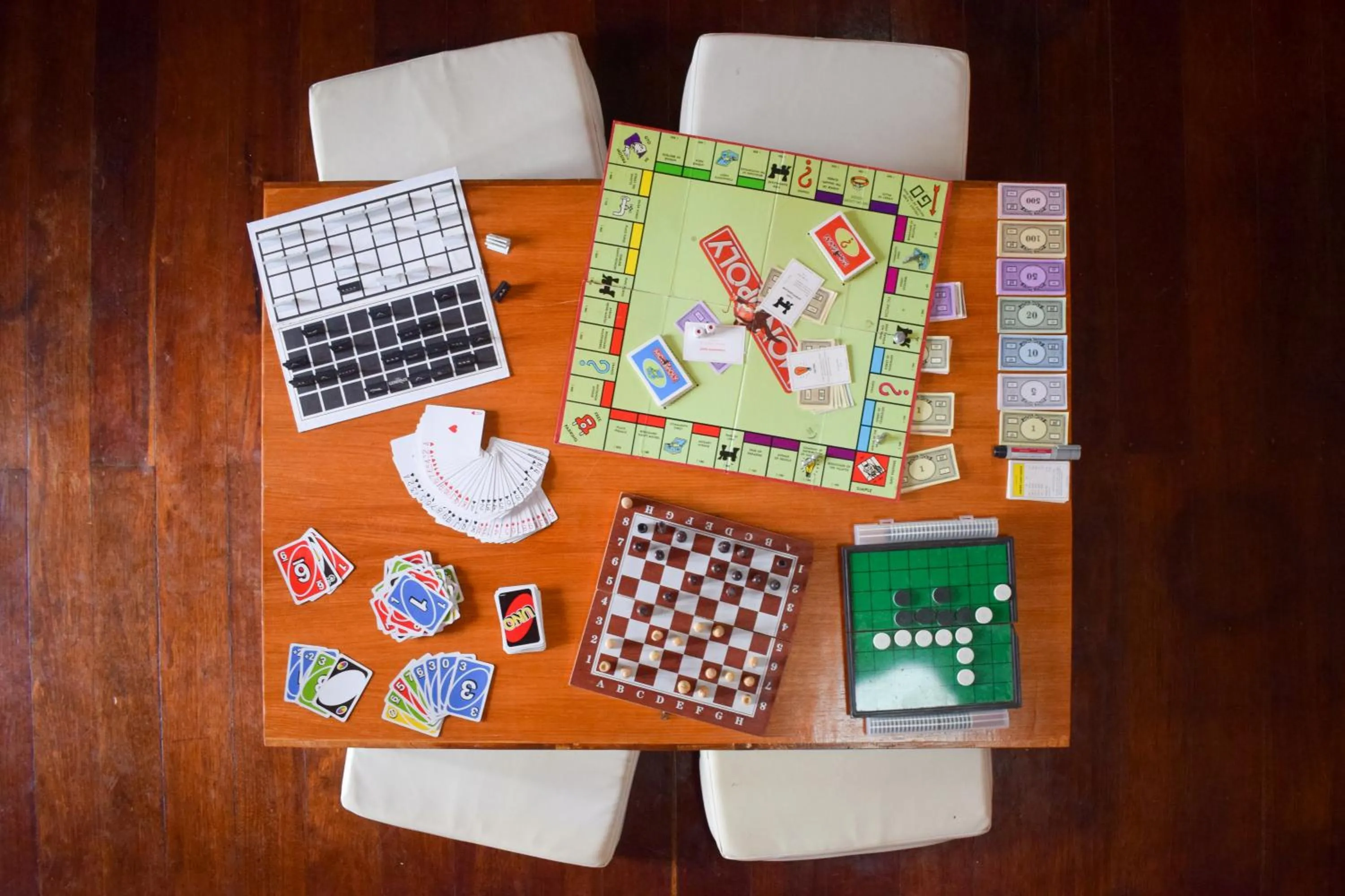 Seating area in Orokasa Guesthouse