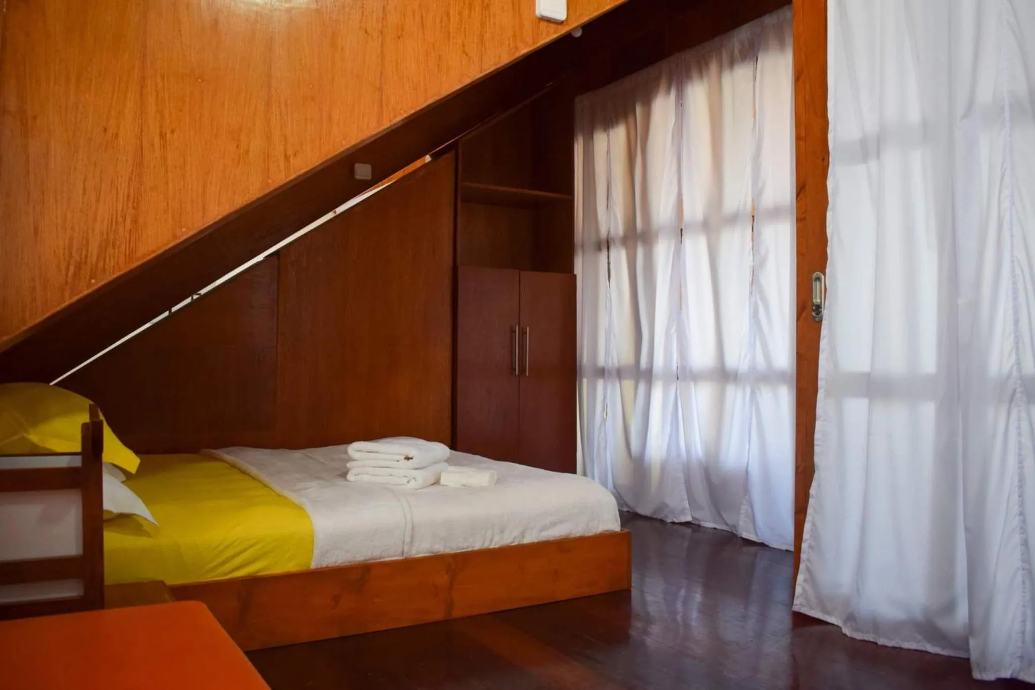 Bed in Orokasa Guesthouse