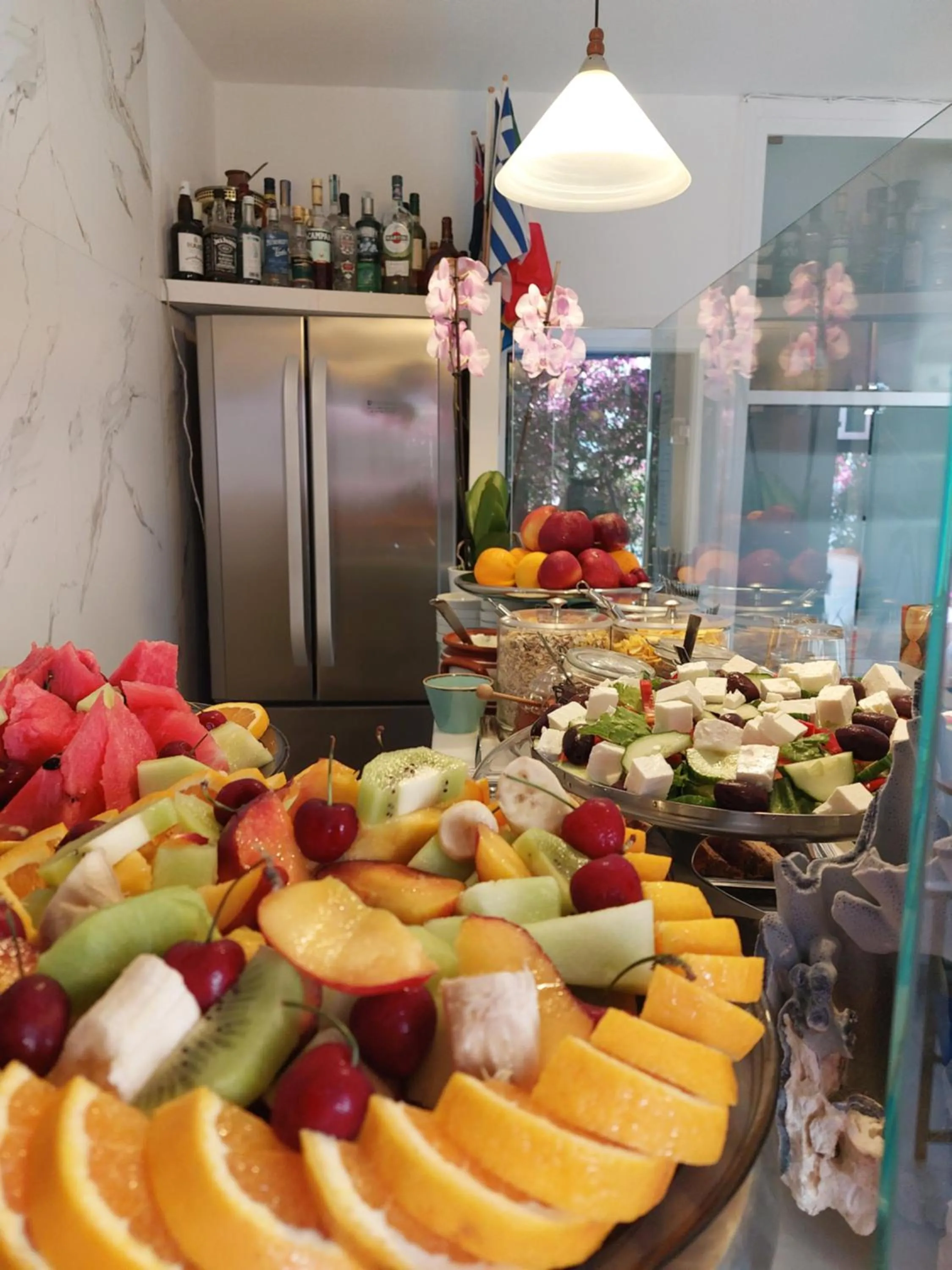 Buffet breakfast in Doron Hotel Delfini