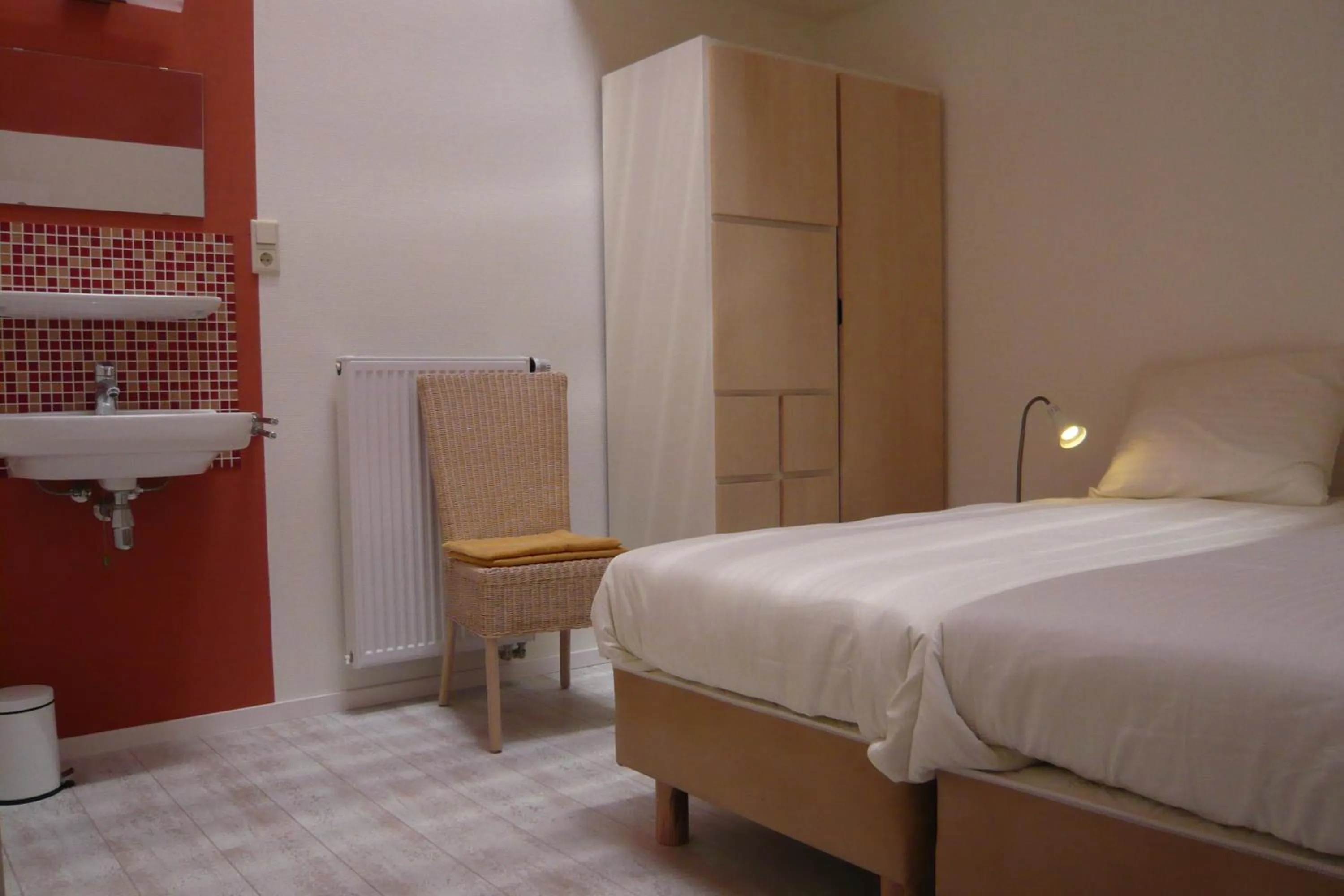 Bedroom, Bed in Waddenhoes Gastenverblijven