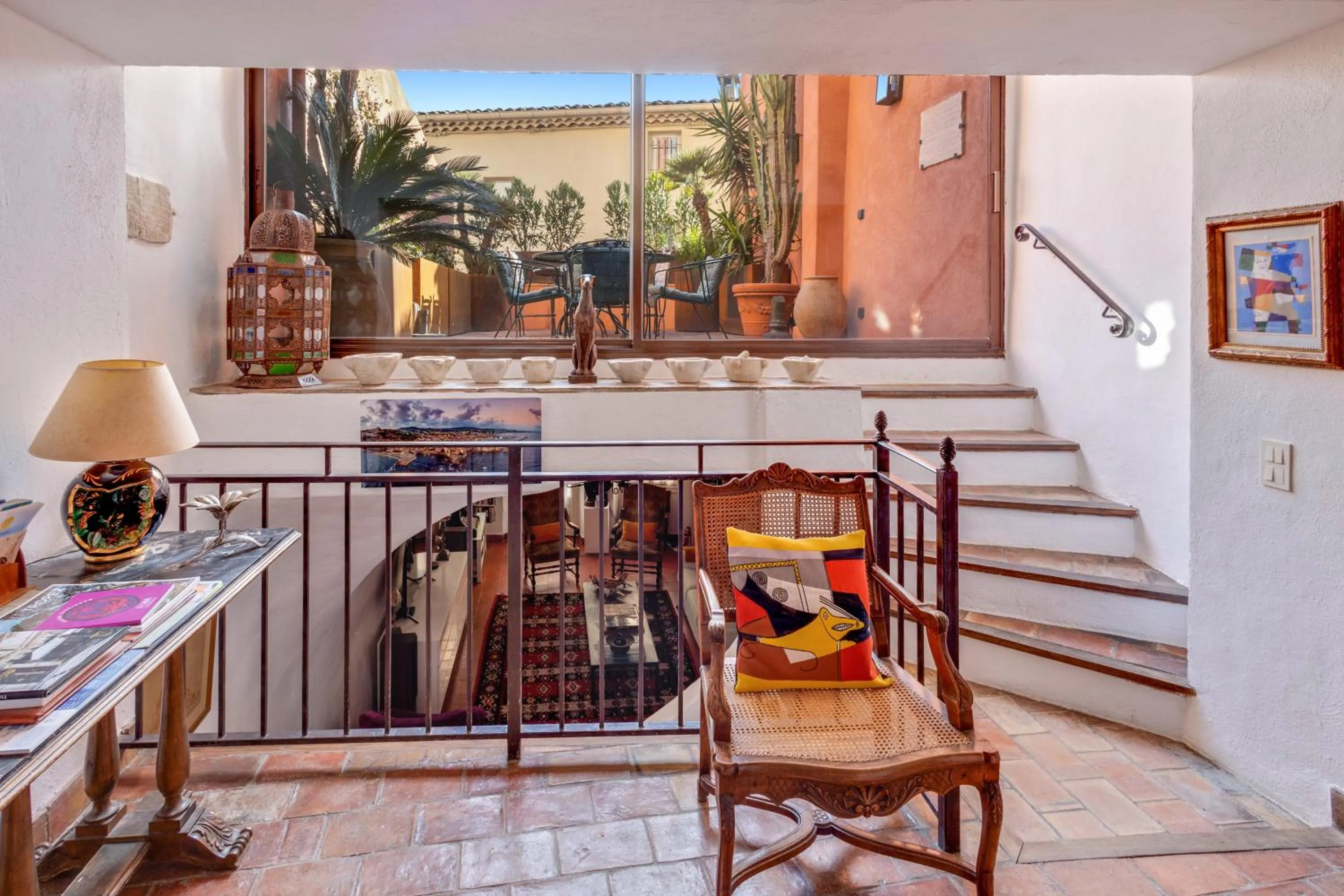Living room in La Maison du Prince