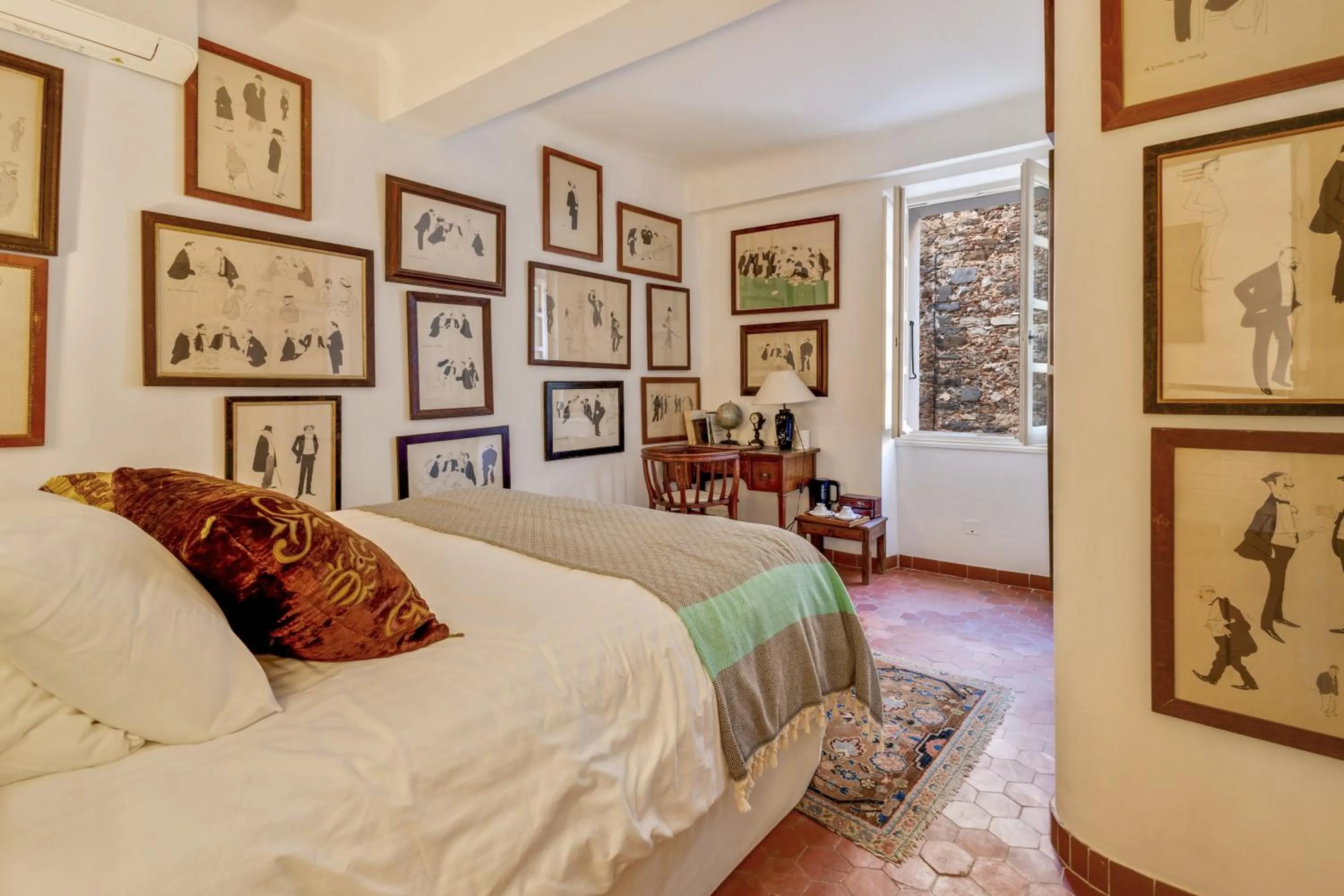 Bed in La Maison du Prince