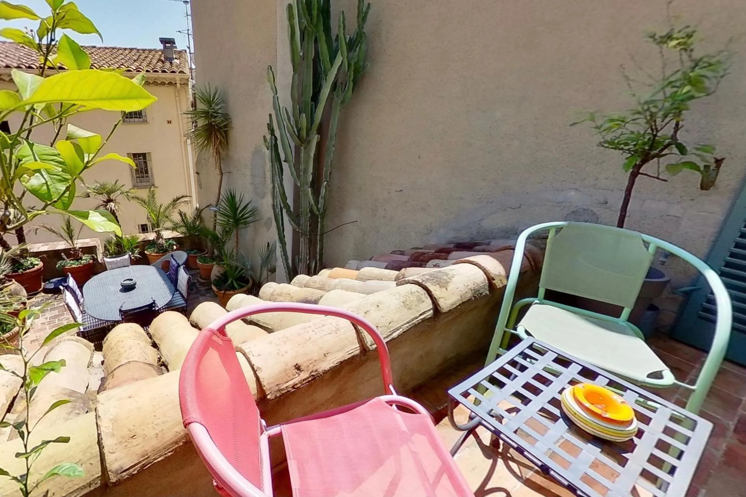 Balcony/Terrace in La Maison du Prince