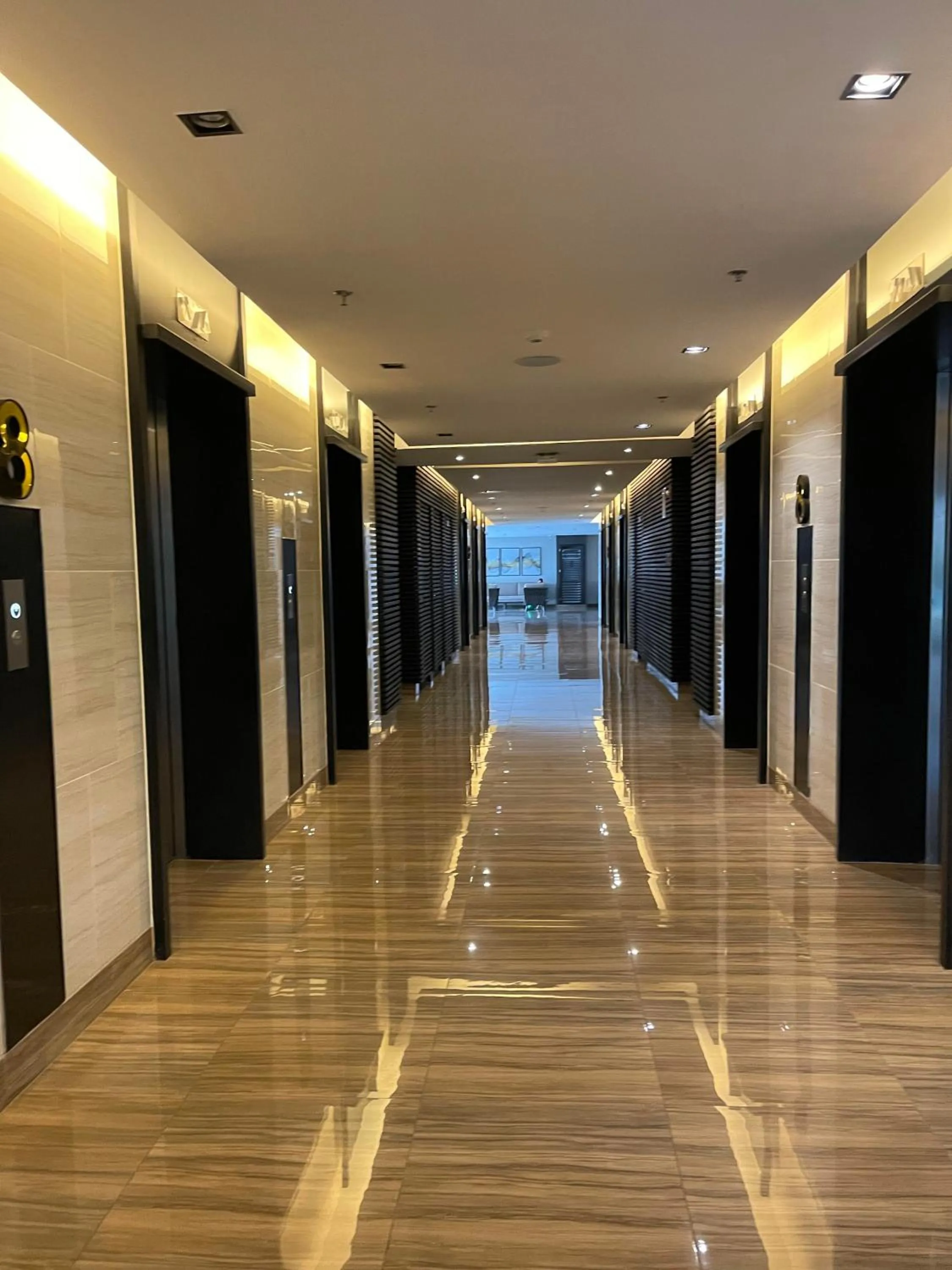 elevator in E & T Homecations 2 Bedroom Apartment at SMDC Air Residences