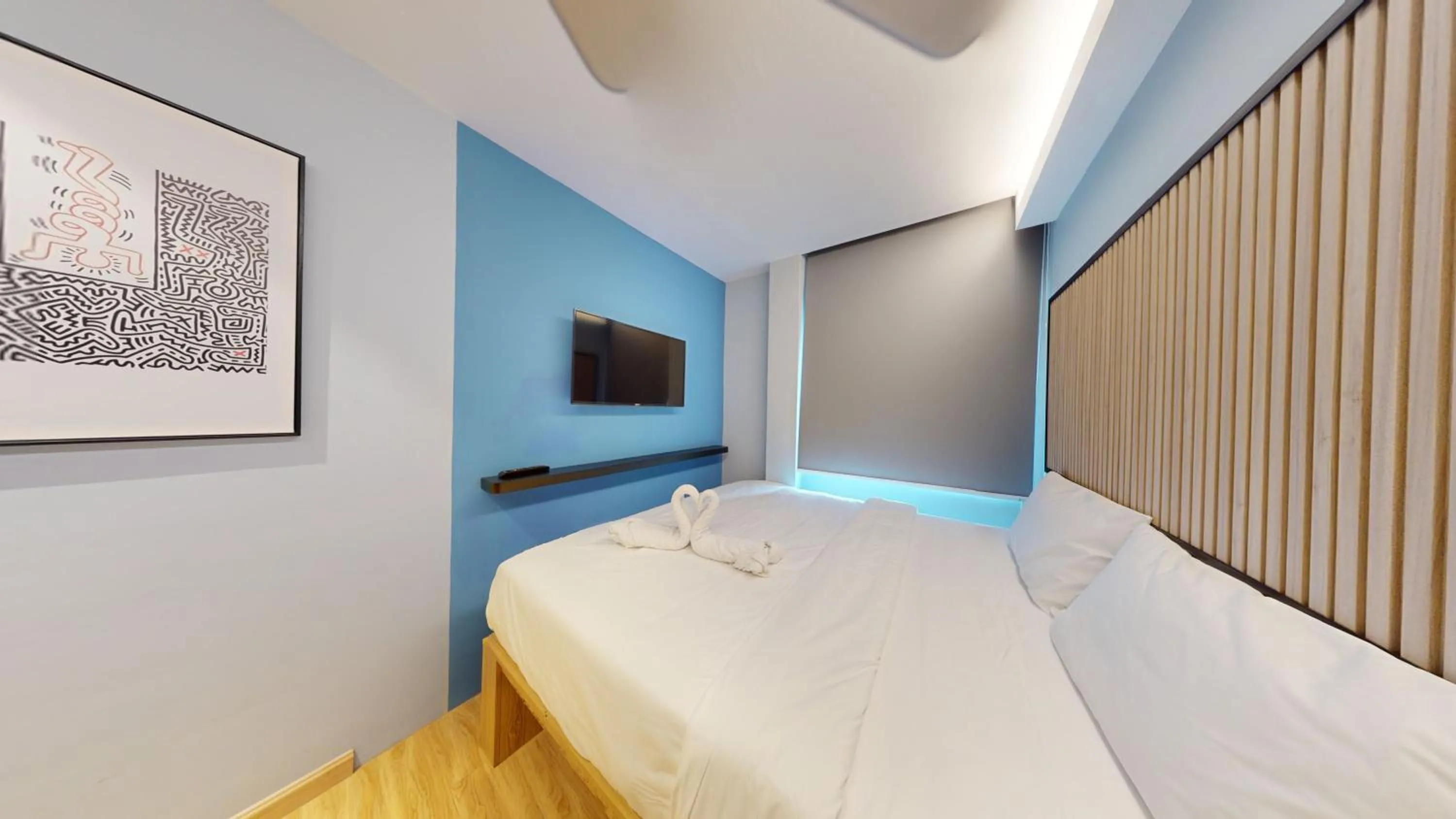 Bed in Blue Lagoon At Bandar Sunway