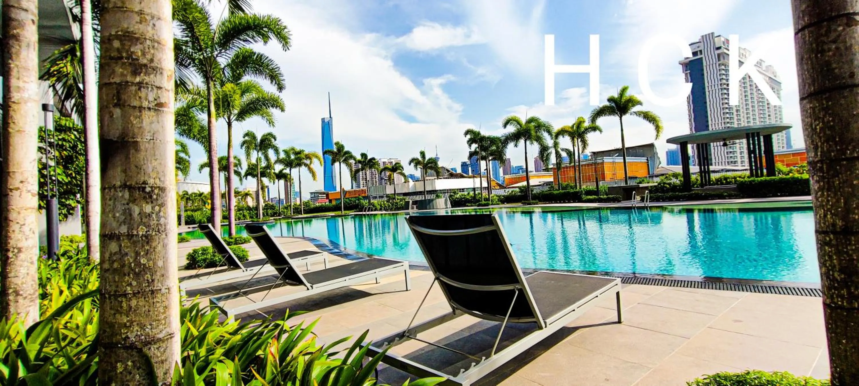Luxury Balcony at Trion KL by HCK