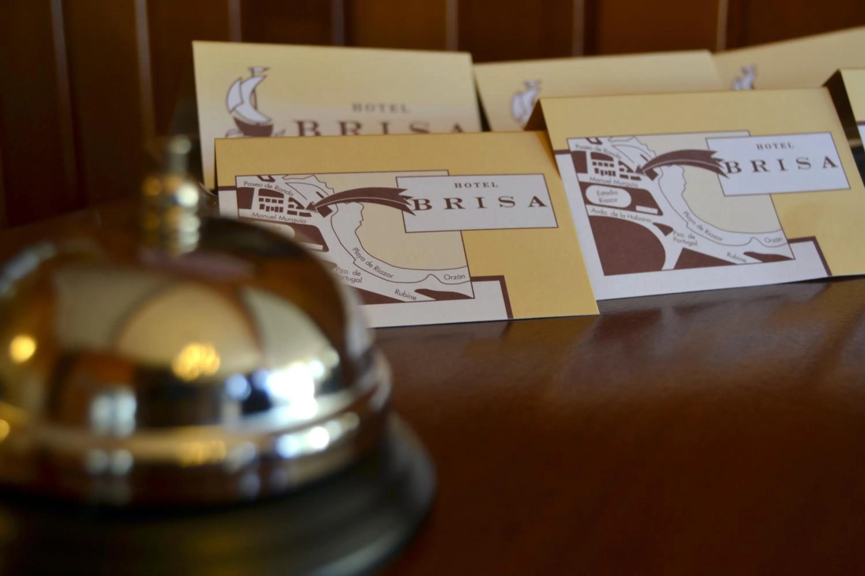 Lobby or reception in Hotel Brisa