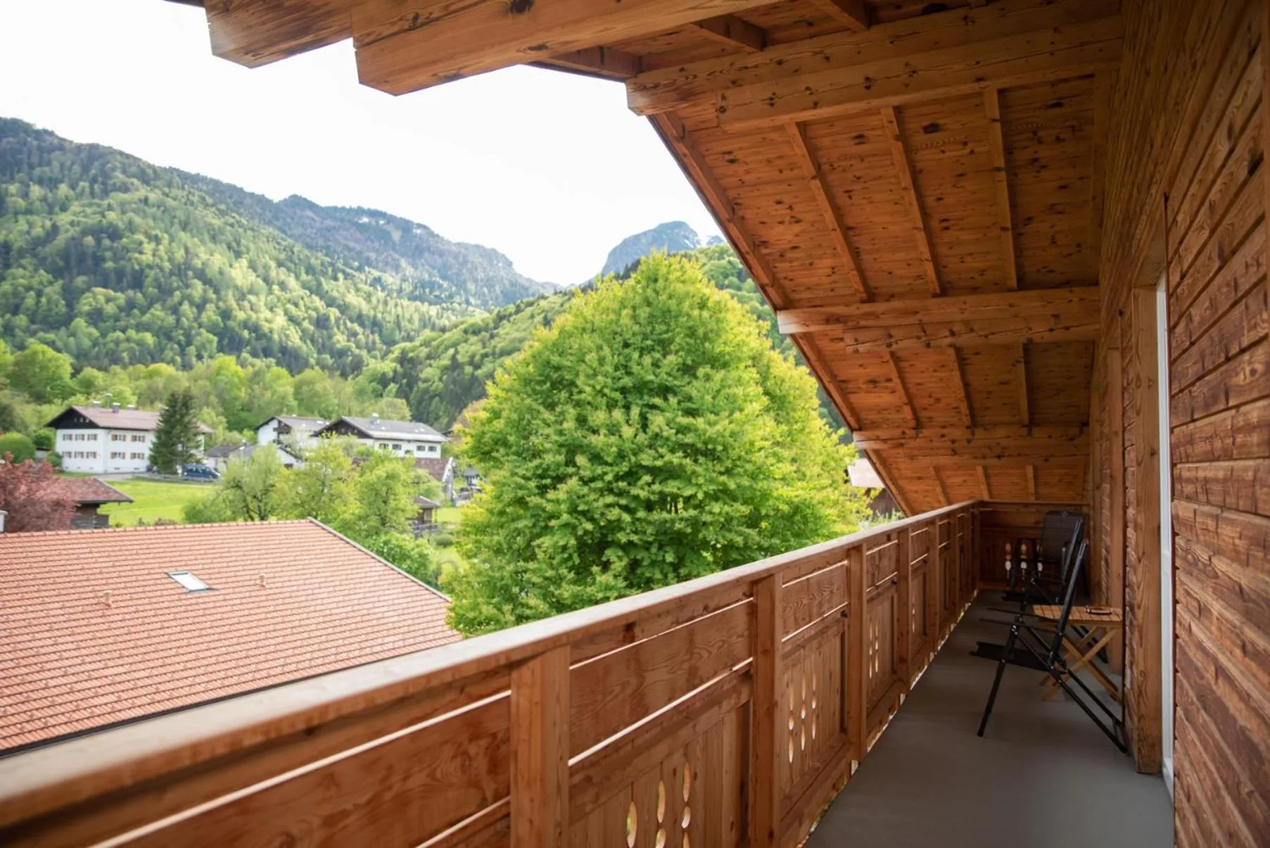 Balcony/Terrace in Alpenhotel Dahoam