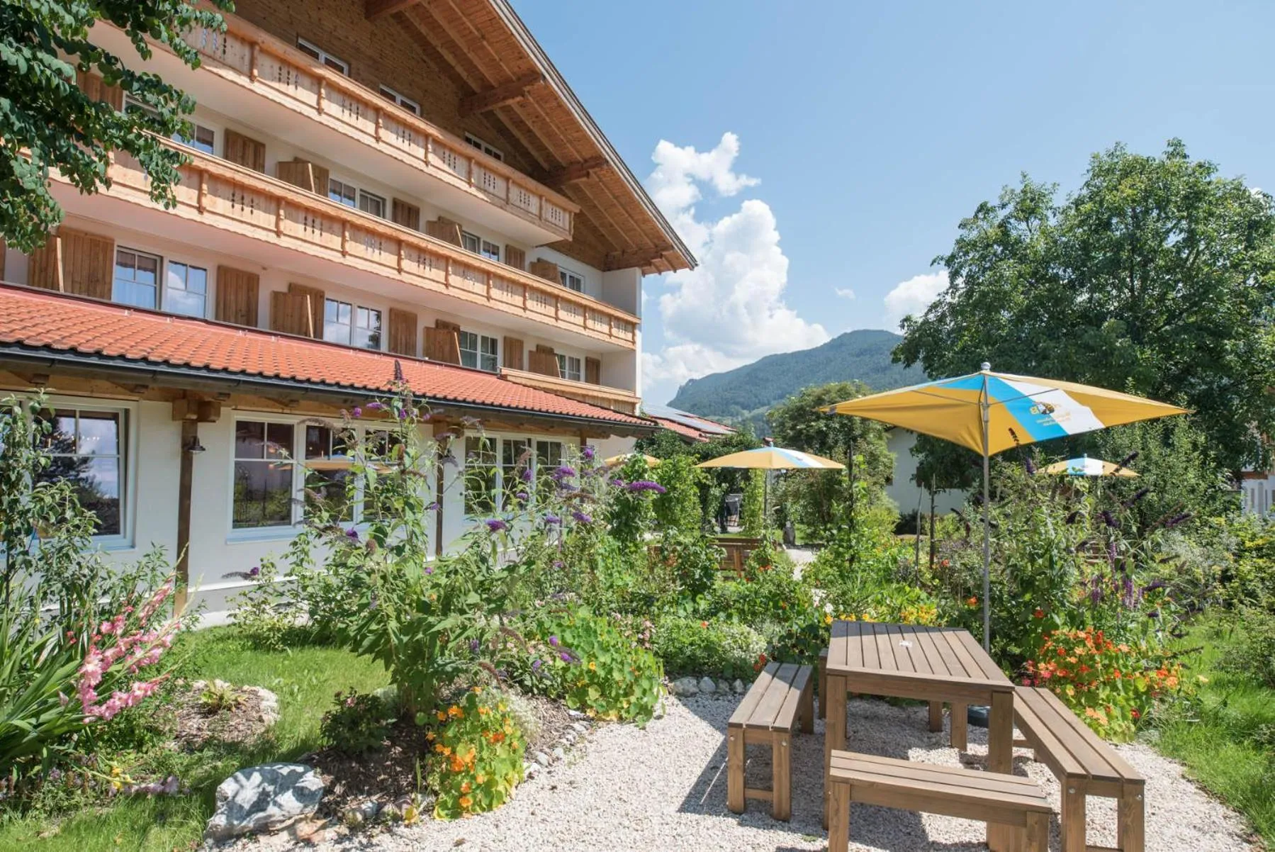 Garden in Alpenhotel Dahoam