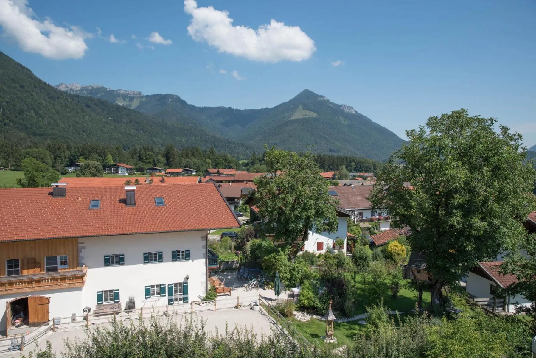 Mountain view in Alpenhotel Dahoam