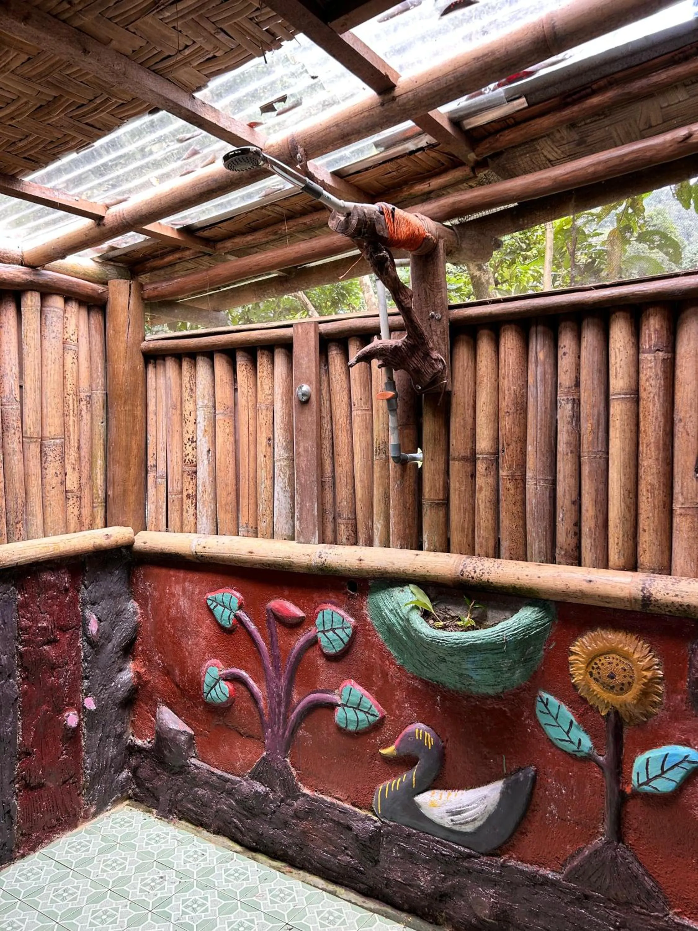 Shower in Back to Nature Ecotourism