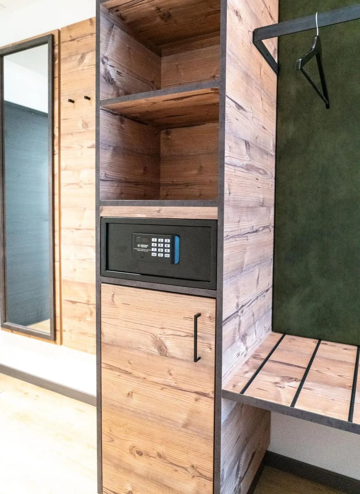 wardrobe in SEKRA Stadthotel