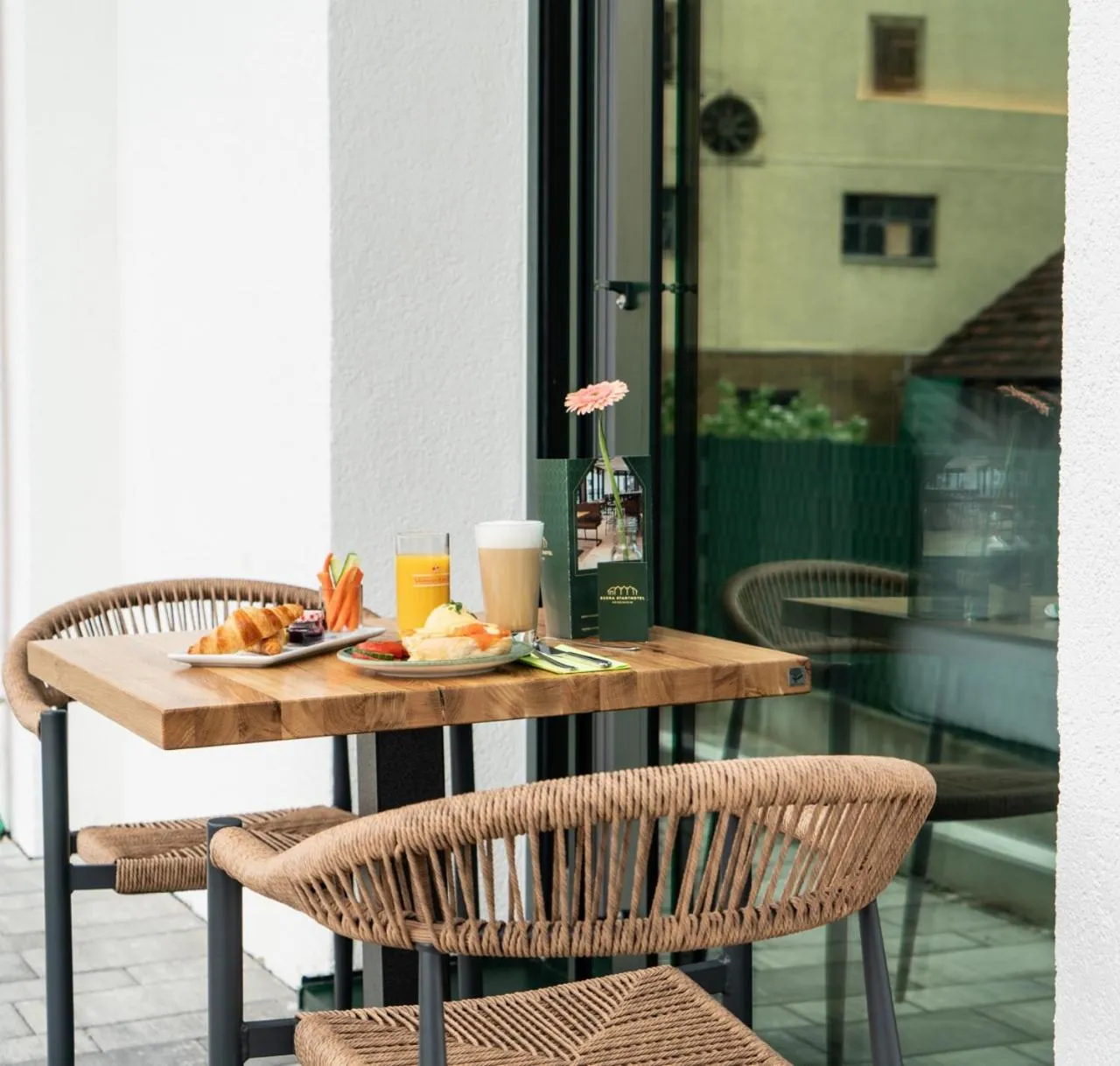 Balcony/Terrace in SEKRA Stadthotel