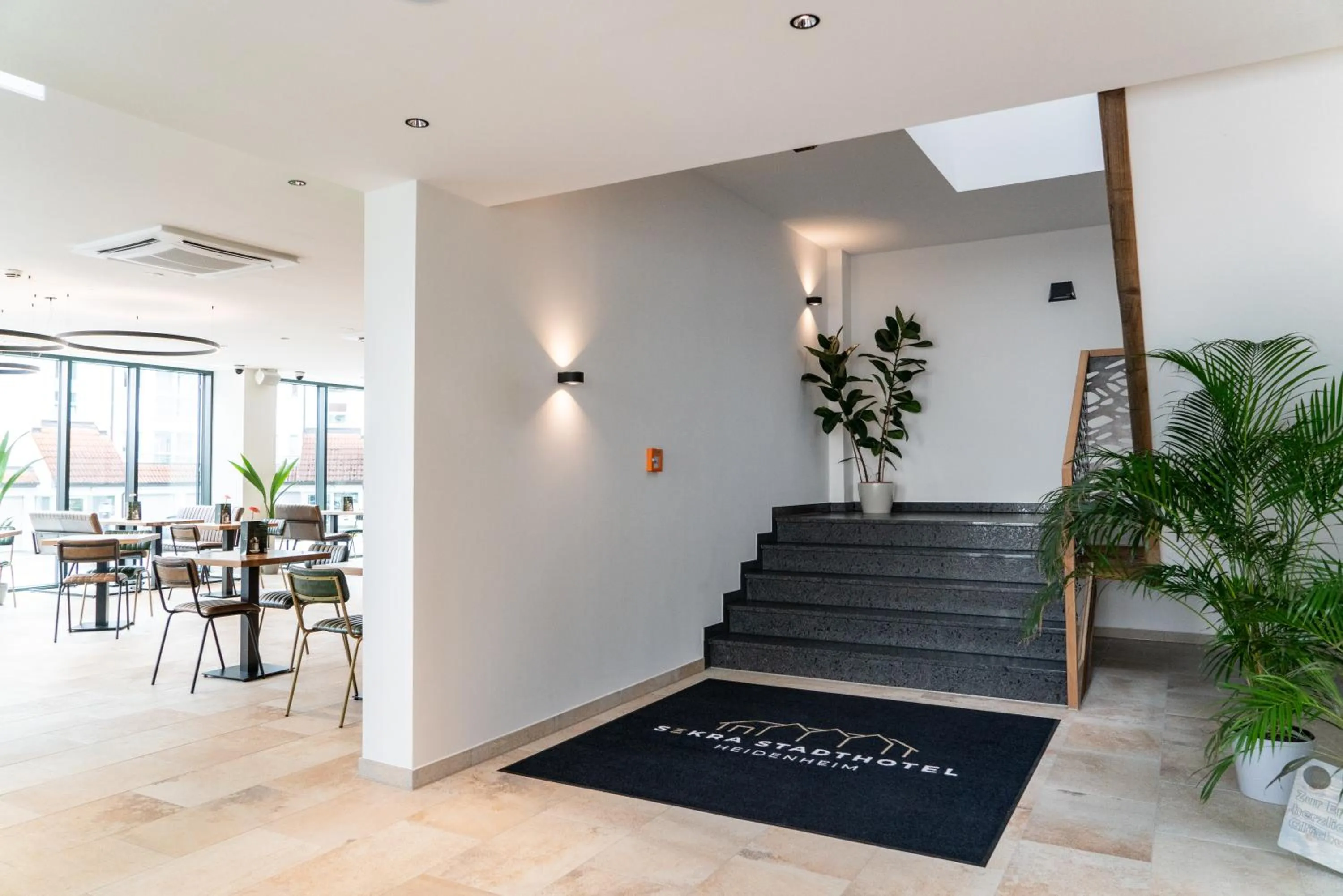 Lobby or reception in SEKRA Stadthotel