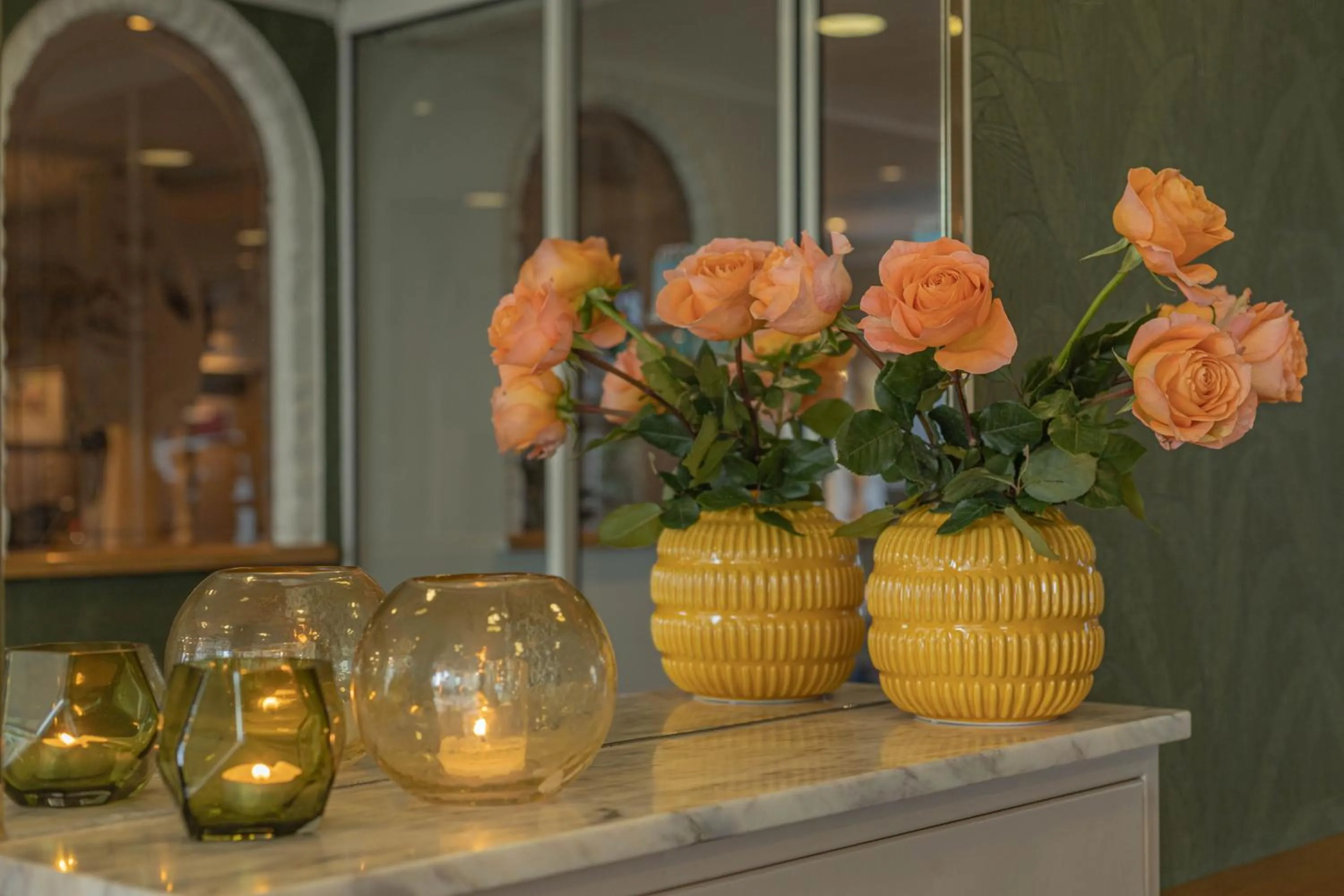 Decorative detail in Hotel Noordzee