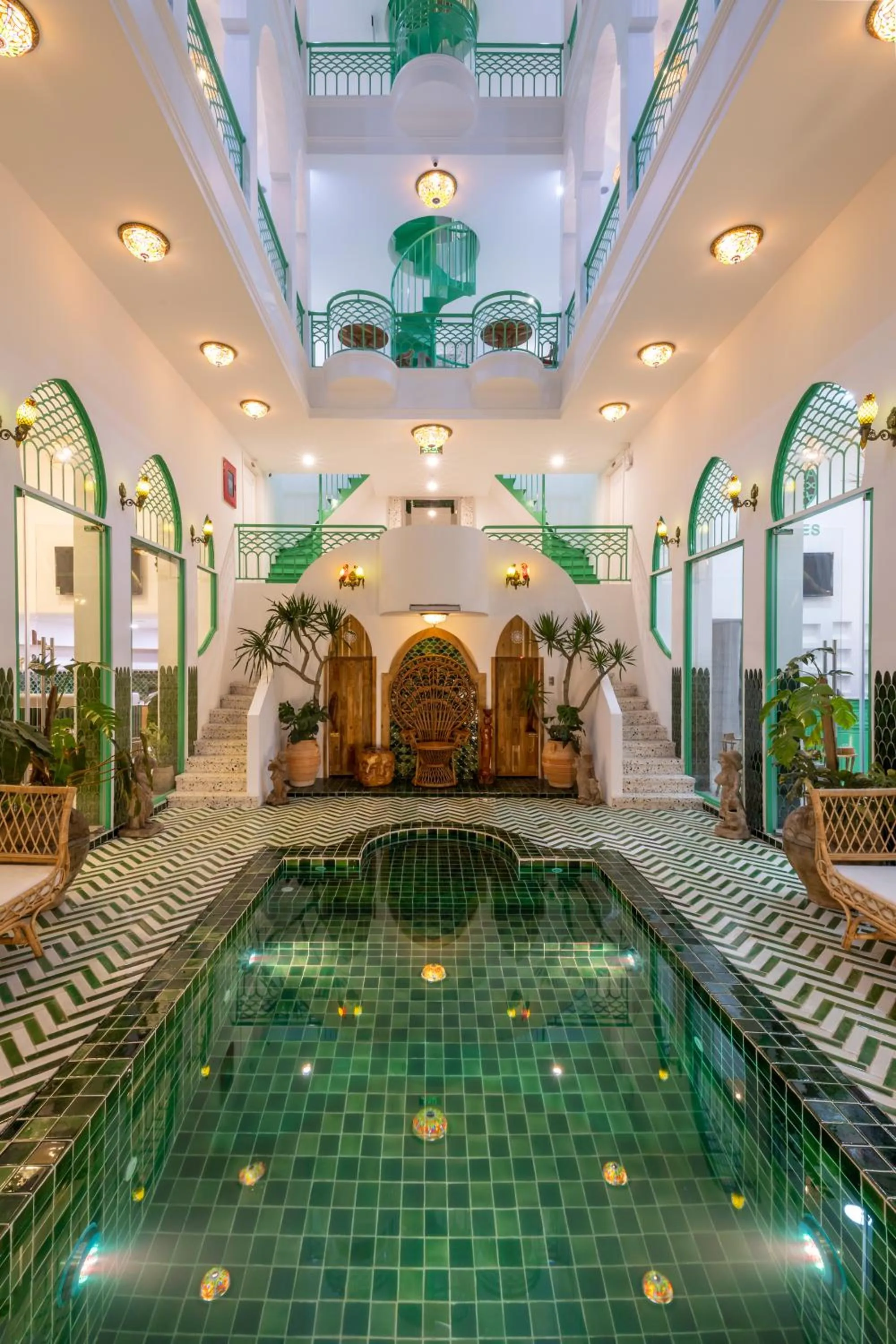 Property building in Pisces Hotel Hue