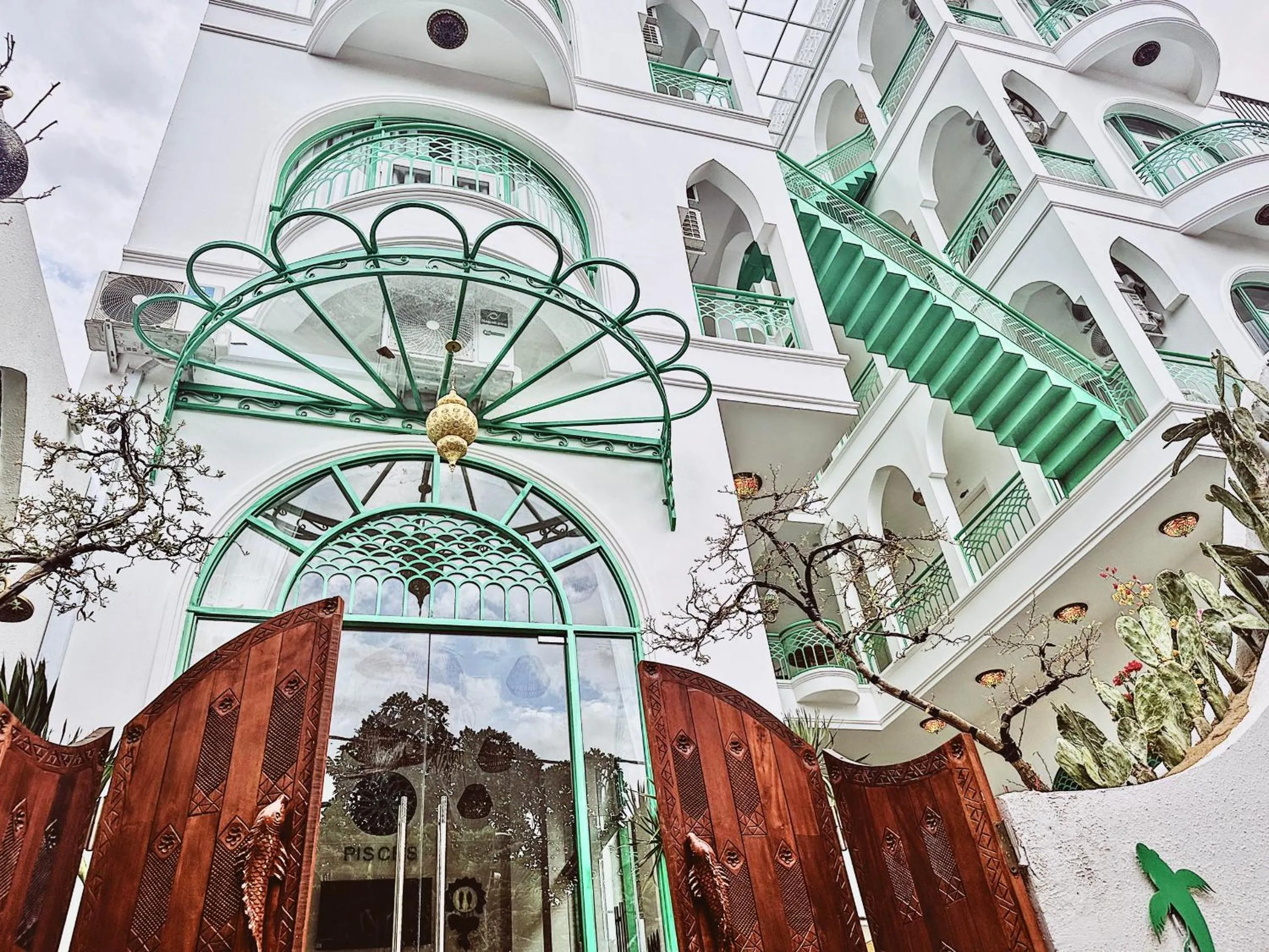 Property building in Pisces Hotel Hue