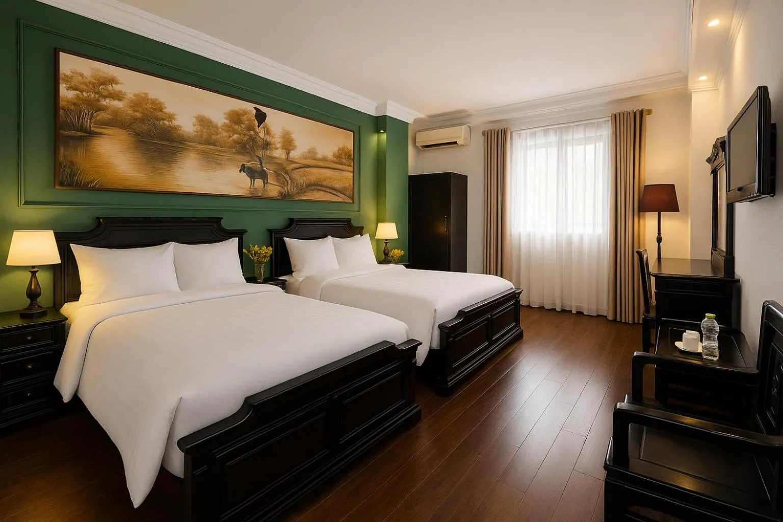 Photo of the whole room, Bed in Sena Boutique Hotel & Travel